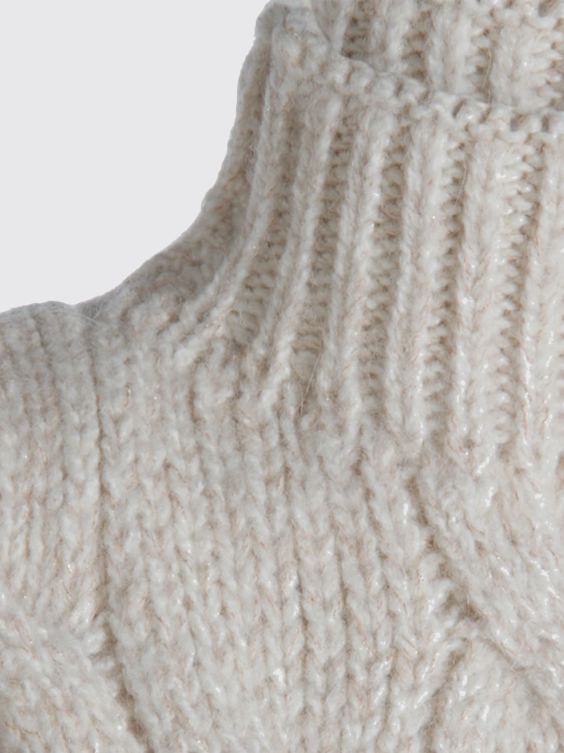 ELEVENTY PULLOVER: Pullover damen Eleventy, Sand - Img 3