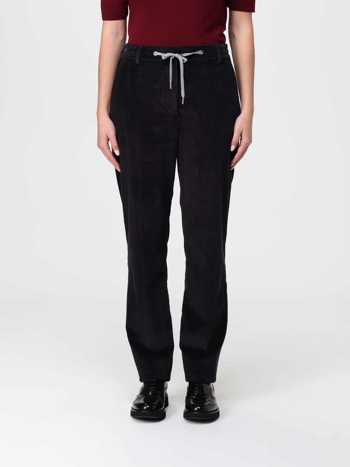 ELEVENTY HOSE: Hose damen Eleventy, Schwarz - Img 1