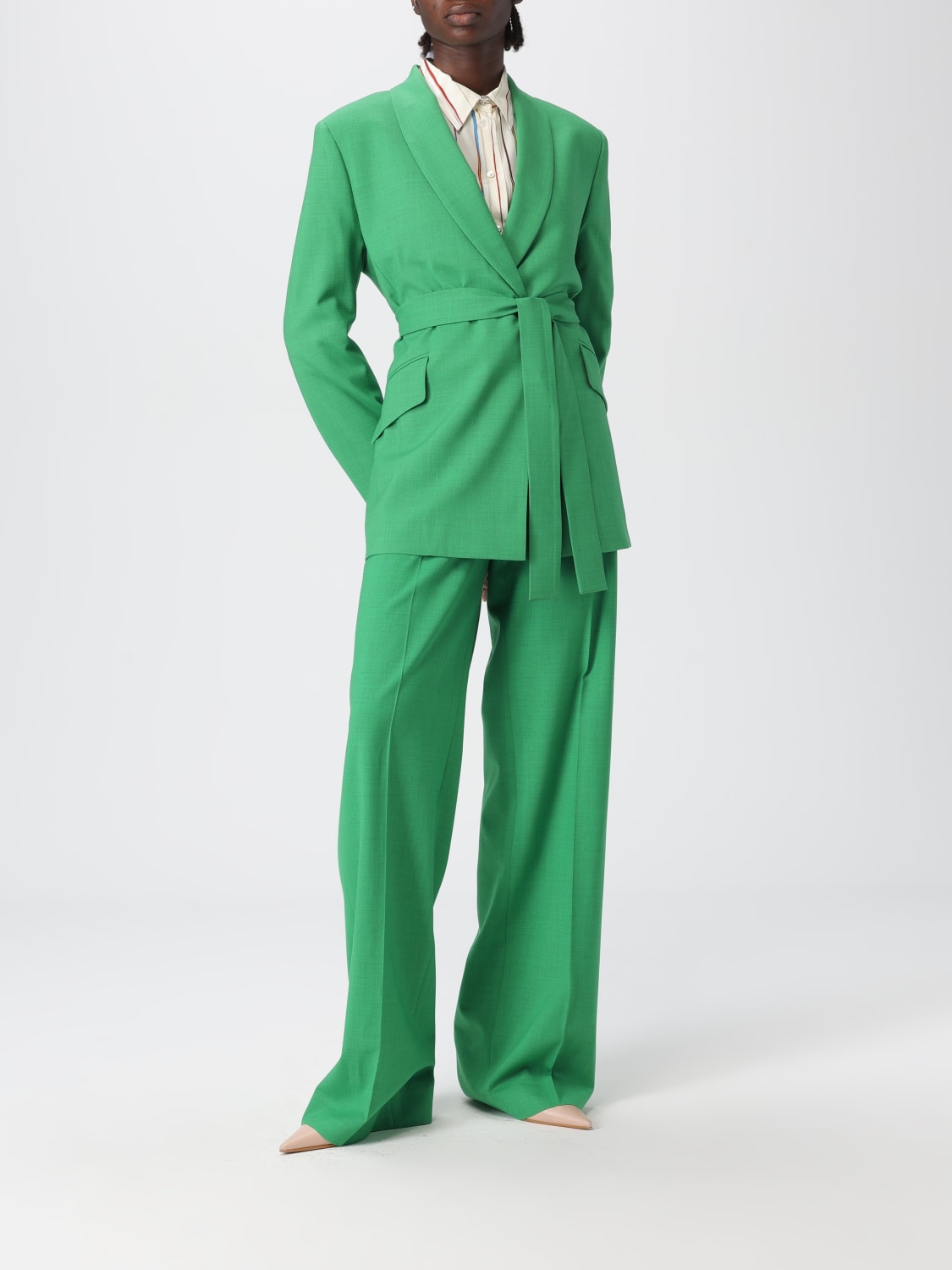 PAUL SMITH JACKET: Blazer woman Paul Smith, Green - Img 2