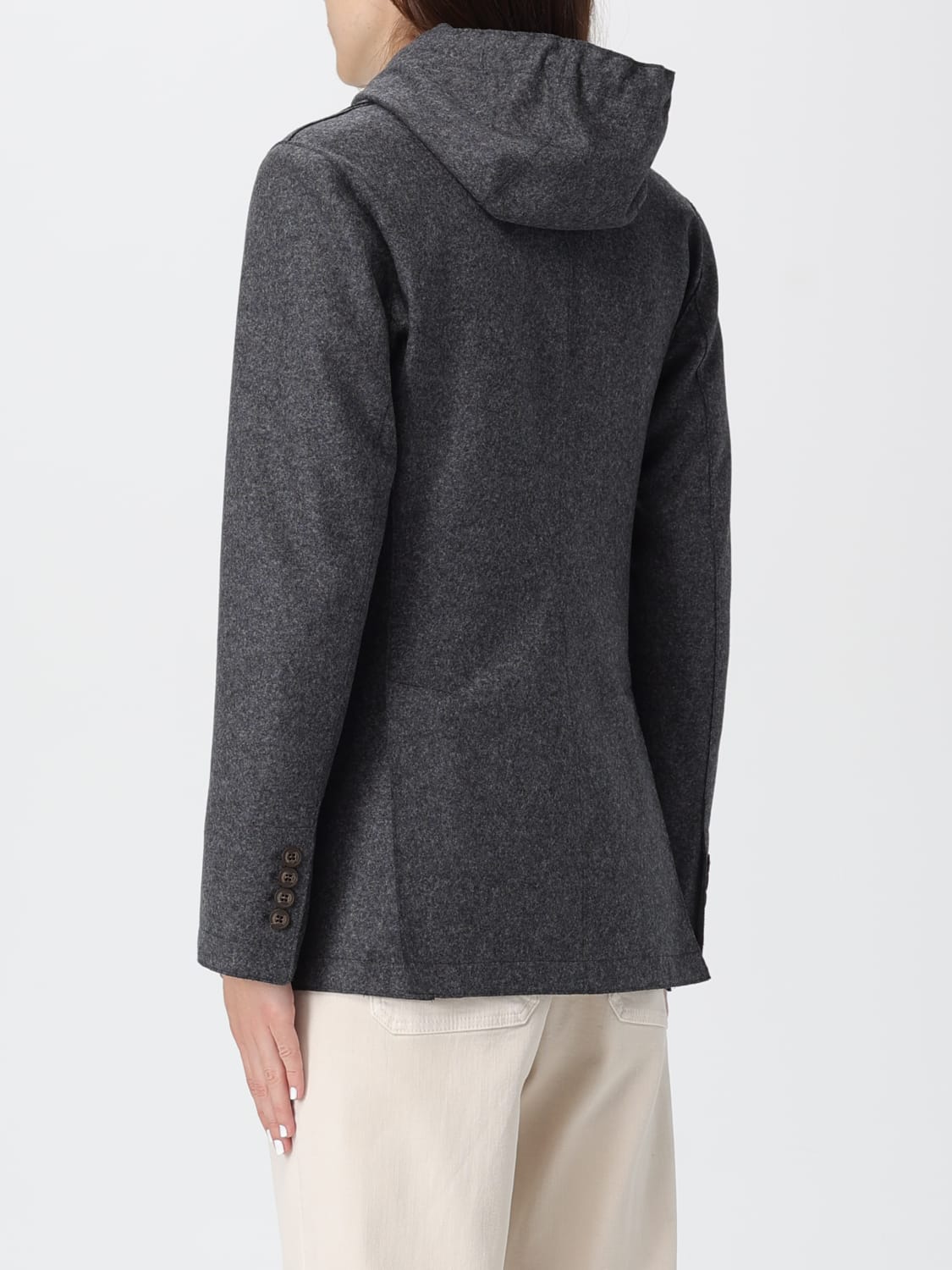 ELEVENTY JACKET: Blazer woman Eleventy, Black - Img 2