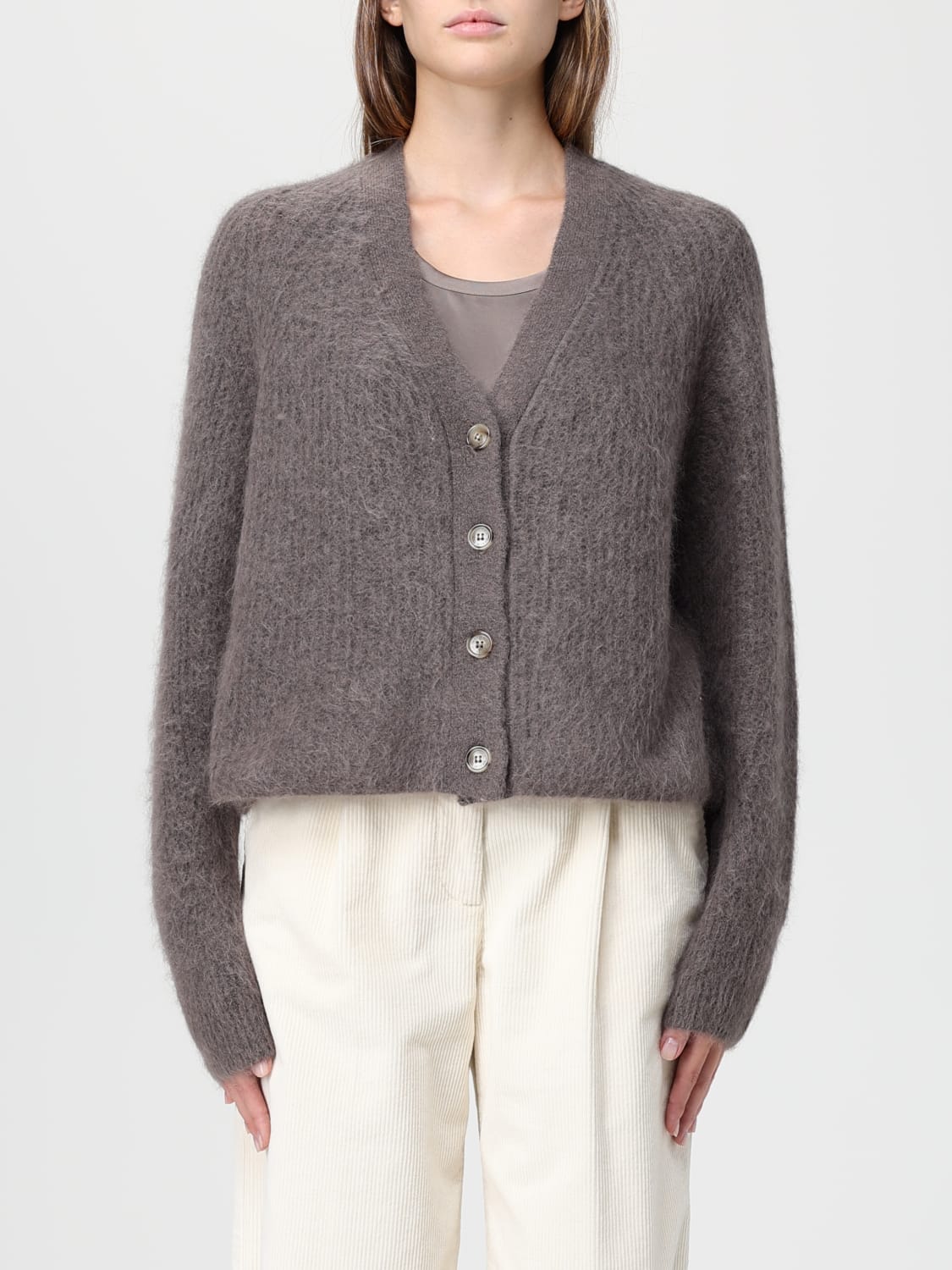 WOOLRICH SWEATER: Sweatshirt woman Woolrich, Beige - Img 1
