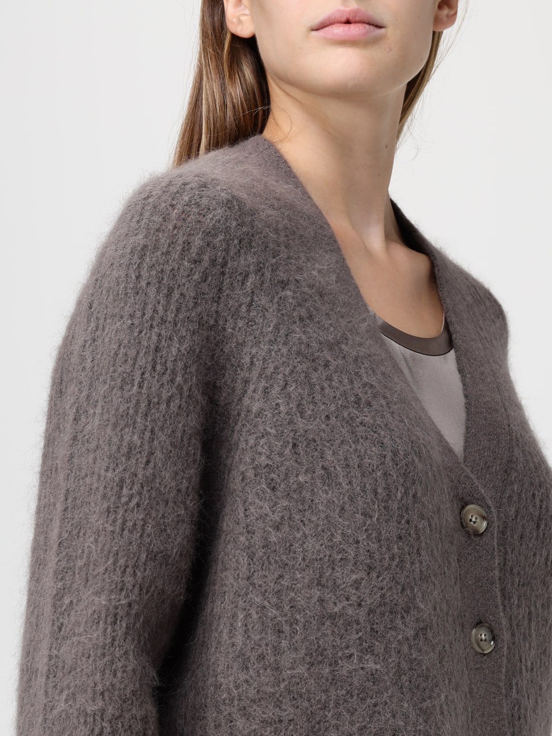 WOOLRICH SWEATER: Sweatshirt woman Woolrich, Beige - Img 4
