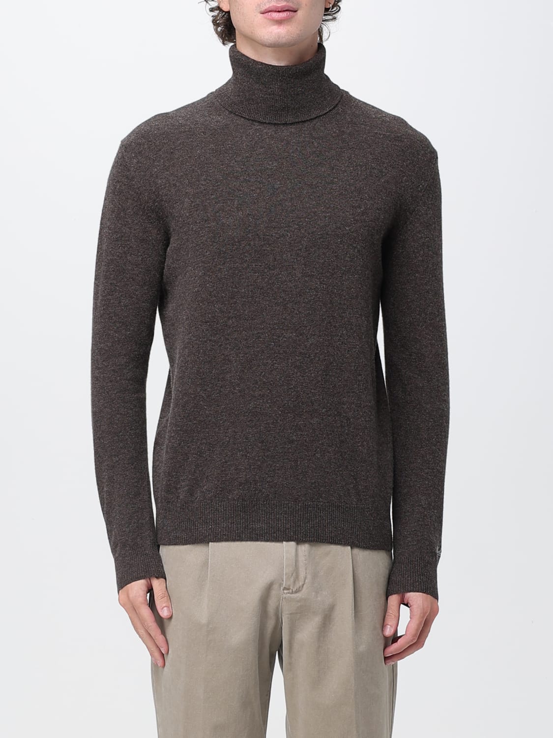 WOOLRICH SWEATER: Sweatshirt men Woolrich, Brown - Img 1