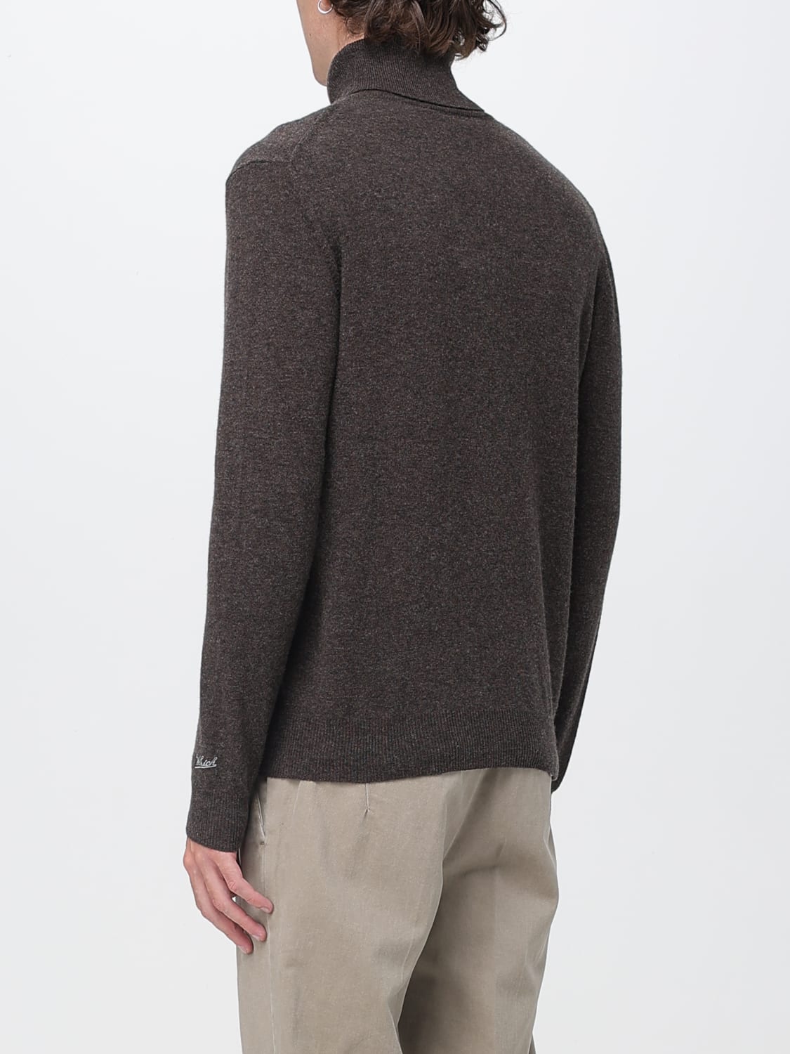 WOOLRICH SWEATER: Sweatshirt men Woolrich, Brown - Img 2