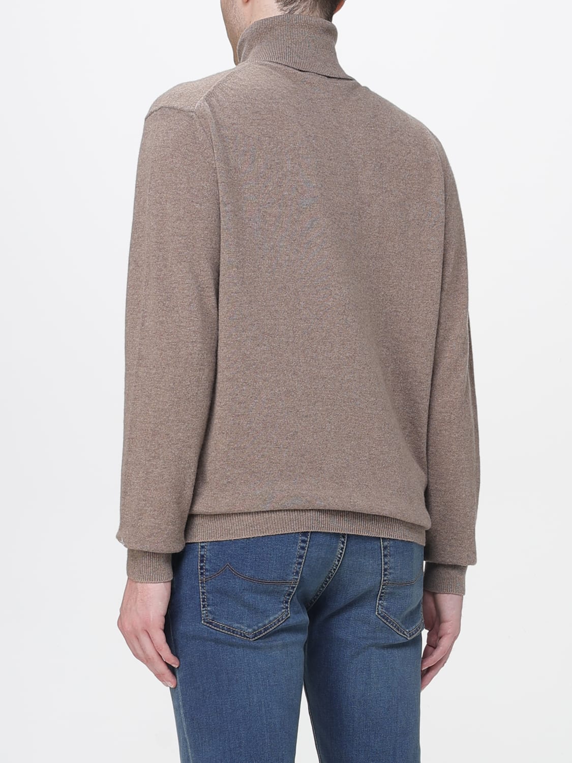 WOOLRICH MAGLIA: Pullover dolcevita Woolrich in lana , Terra - Img 2