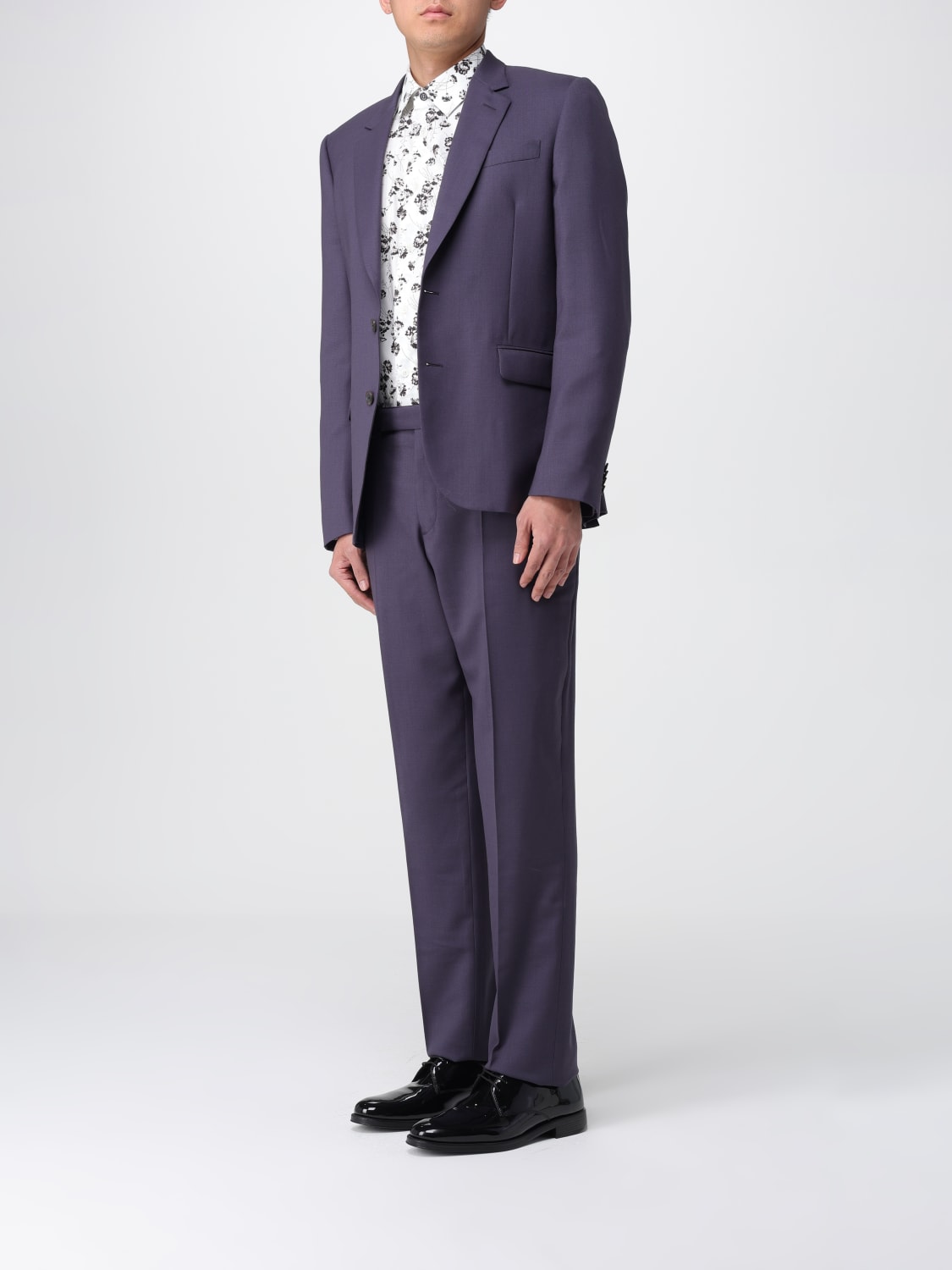 PAUL SMITH SUIT: Suit men Paul Smith, Violet - Img 4