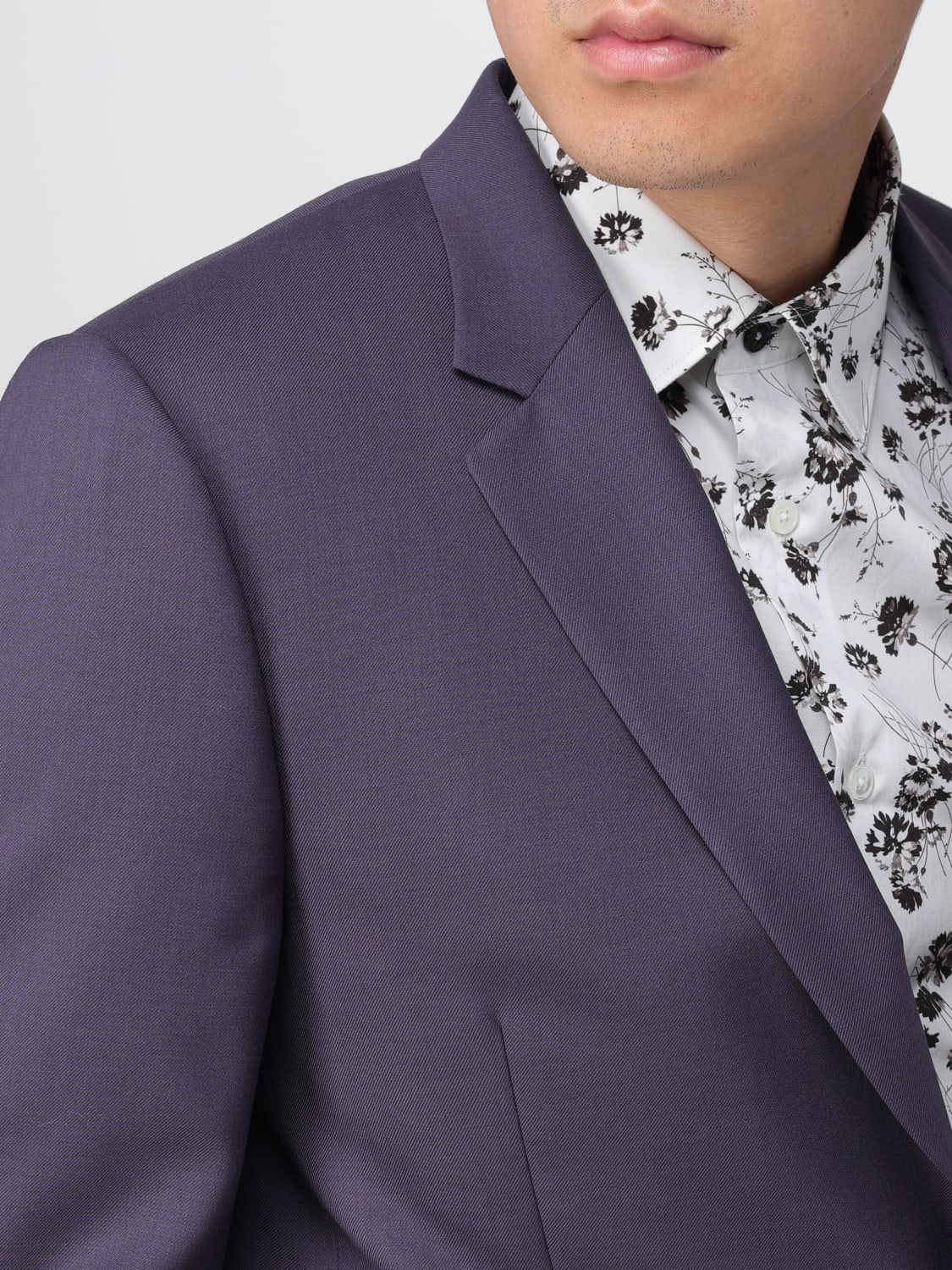 PAUL SMITH SUIT: Suit men Paul Smith, Violet - Img 5