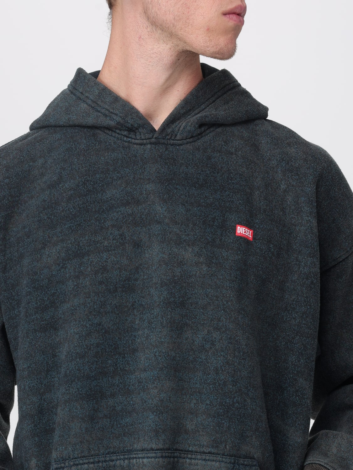 DIESEL SWEATSHIRT: Sweatshirt men Diesel, Black - Img 4