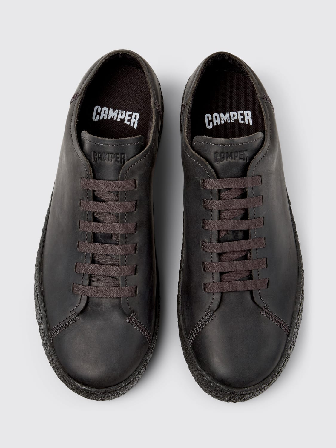 CAMPER SNEAKERS: Sneakers Peu Terreno Camper in pelle , Grigio - Img 4