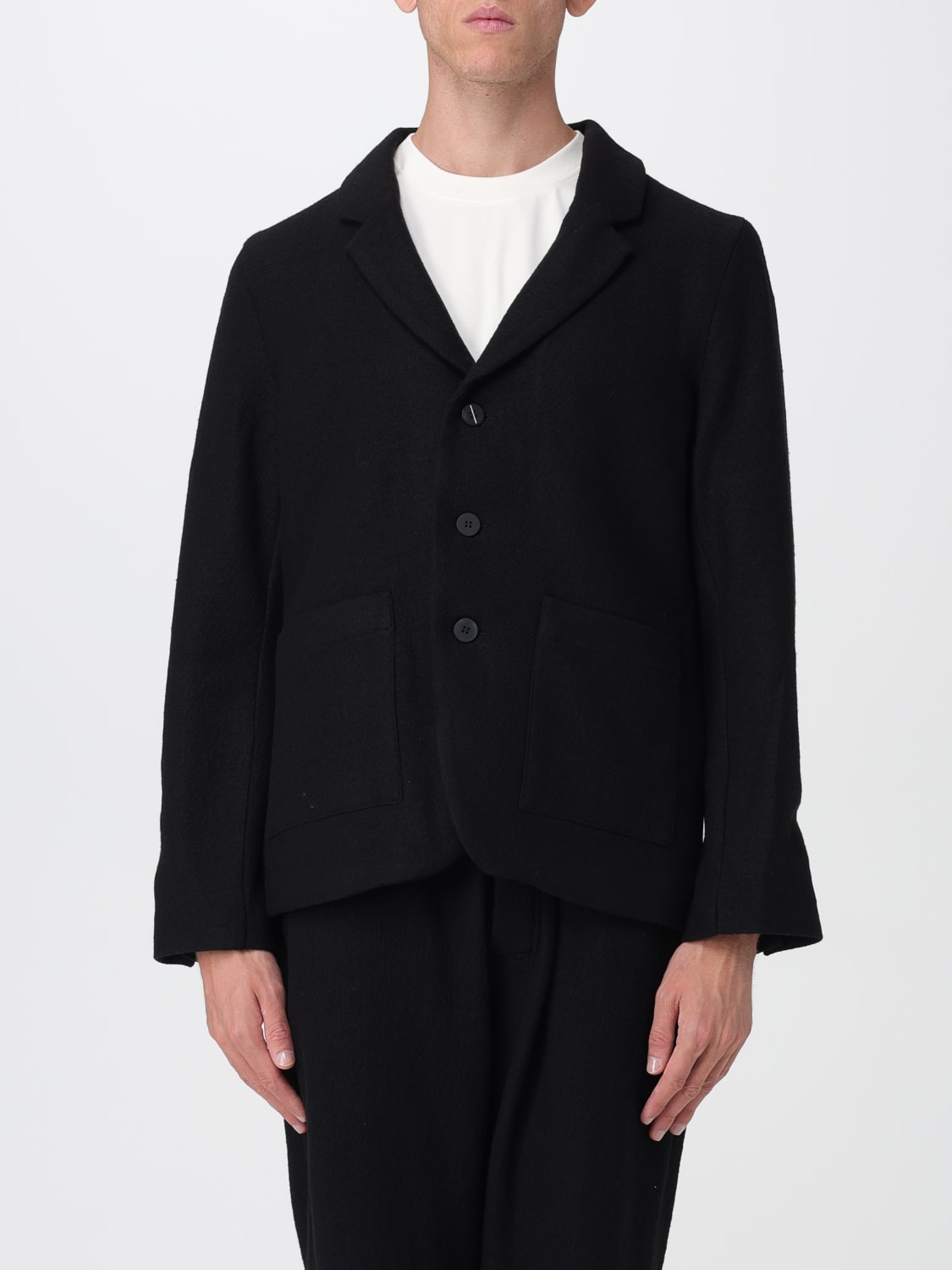 THOM KROM JACKET: Blazer men Thom Krom, Black - Img 1
