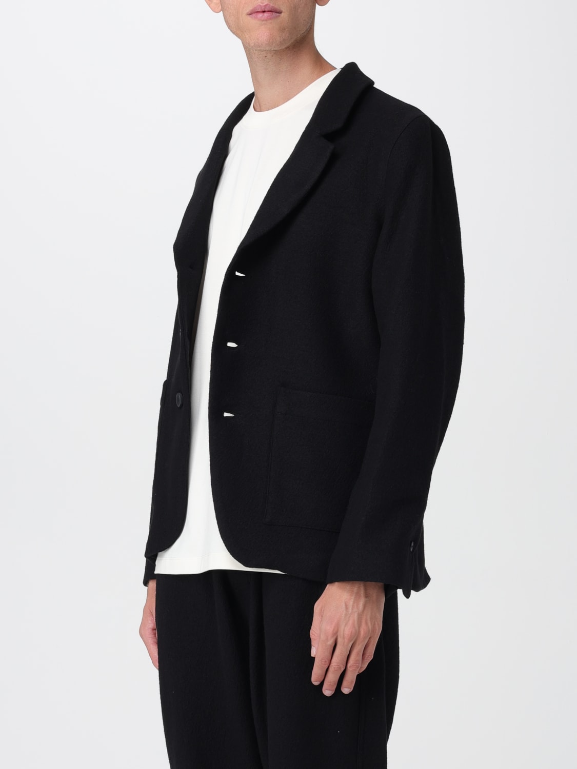 THOM KROM JACKET: Blazer men Thom Krom, Black - Img 4