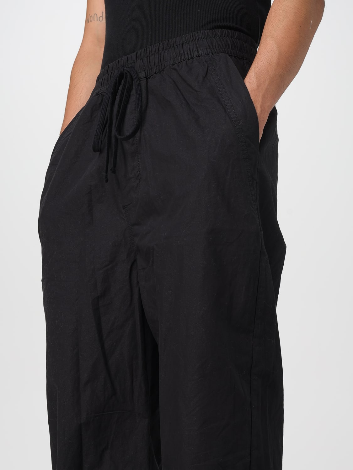 THOM KROM PANTS: Pants men Thom Krom, Black - Img 3