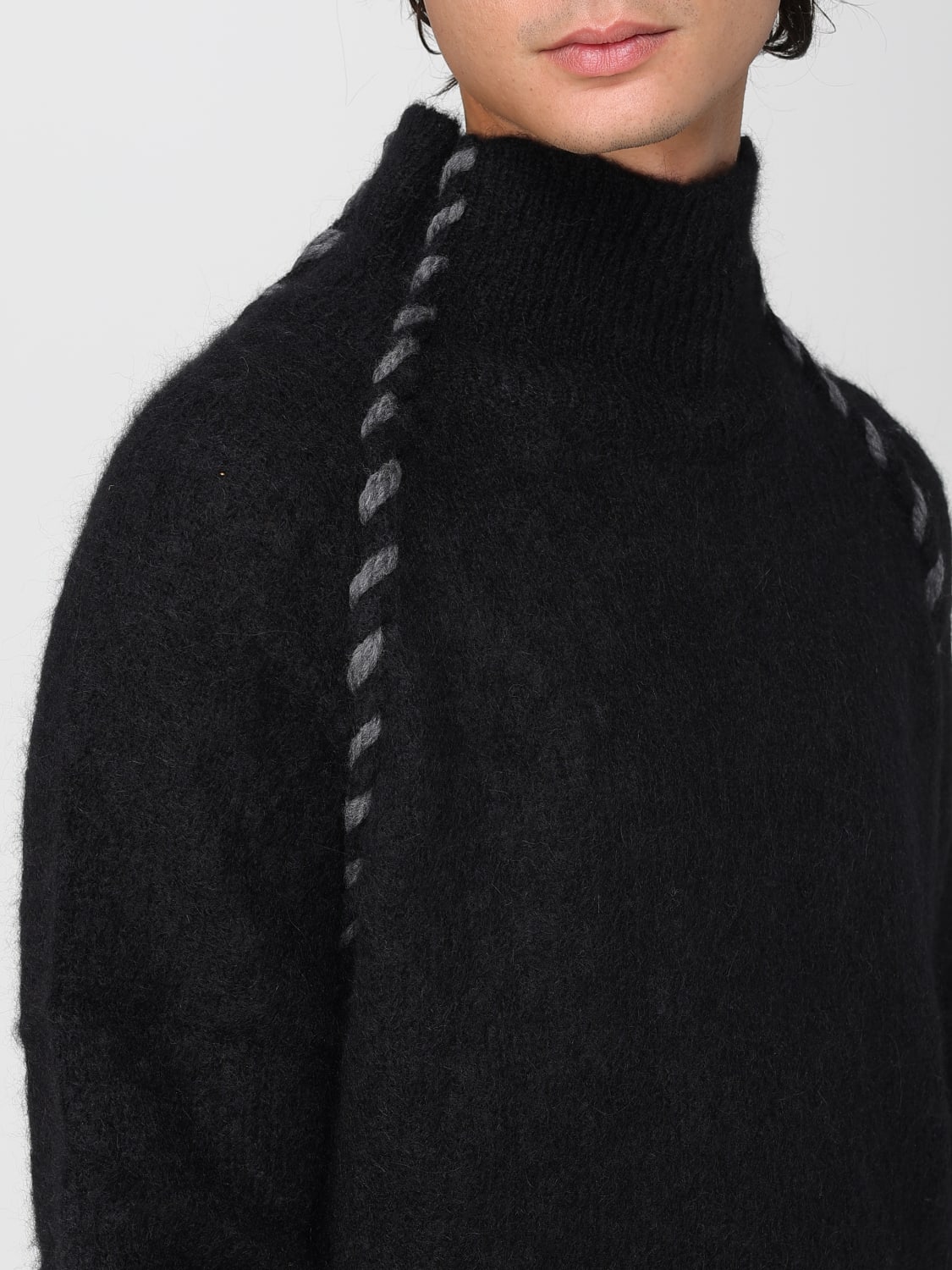 THOM KROM SWEATER: Sweater men Thom Krom, Black - Img 3