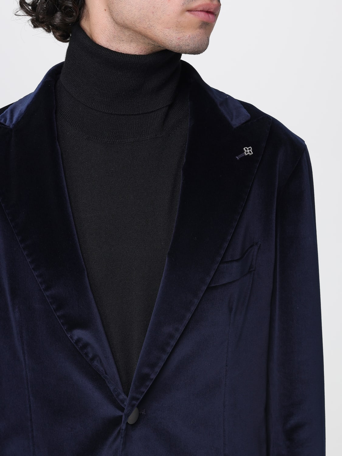 TAGLIATORE JACKET: Jacket men Tagliatore, Blue - Img 4