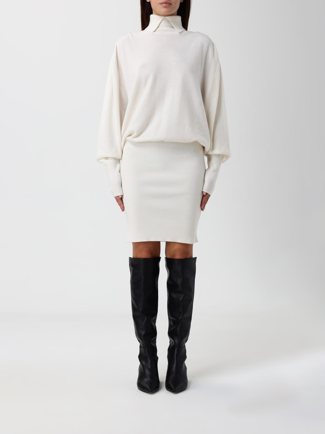 GENNY KLEID: Kleider damen Genny, Weiß - Img 1