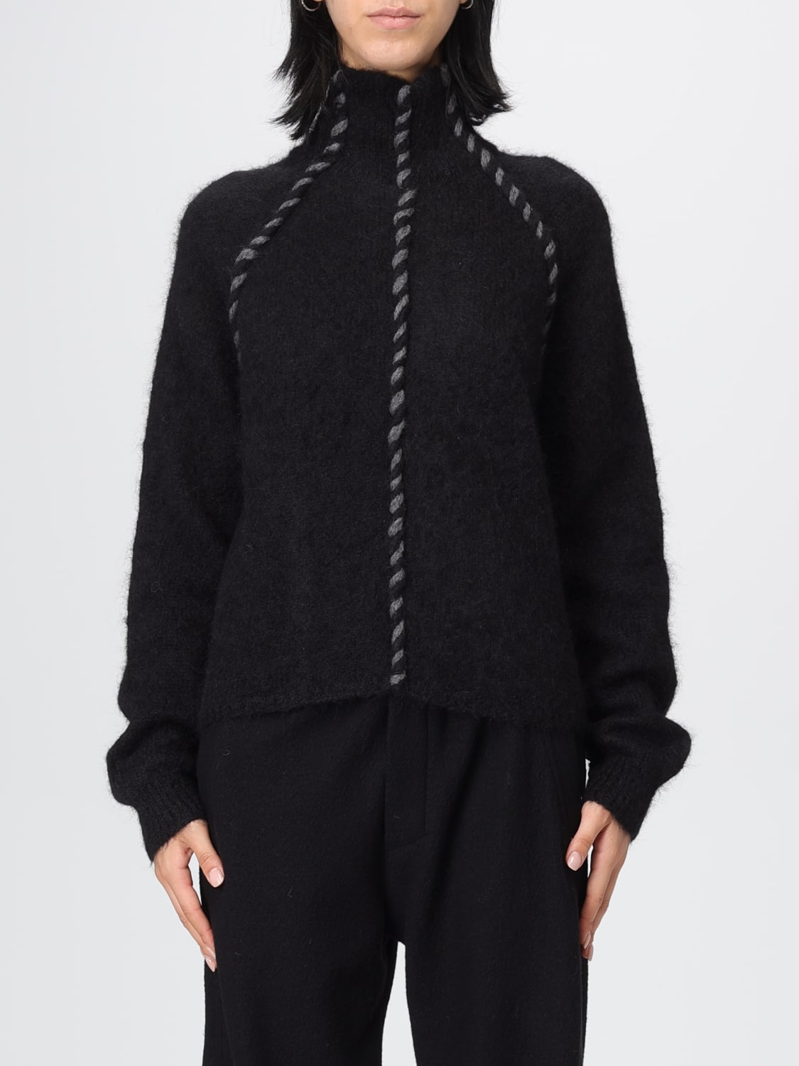 THOM KROM SWEATER: Sweater woman Thom Krom, Black - Img 1
