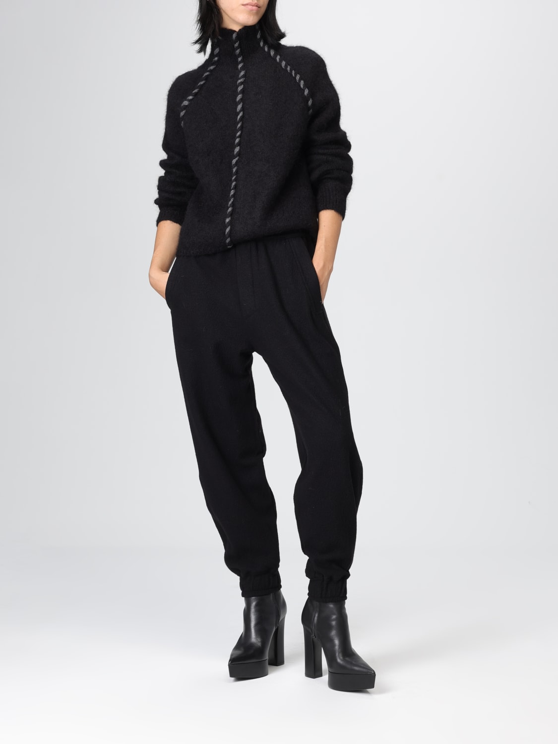 THOM KROM SWEATER: Sweater woman Thom Krom, Black - Img 2