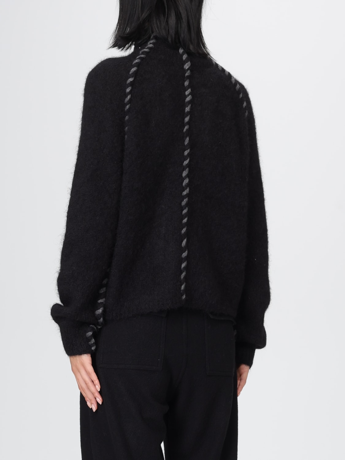 THOM KROM SWEATER: Sweater woman Thom Krom, Black - Img 3