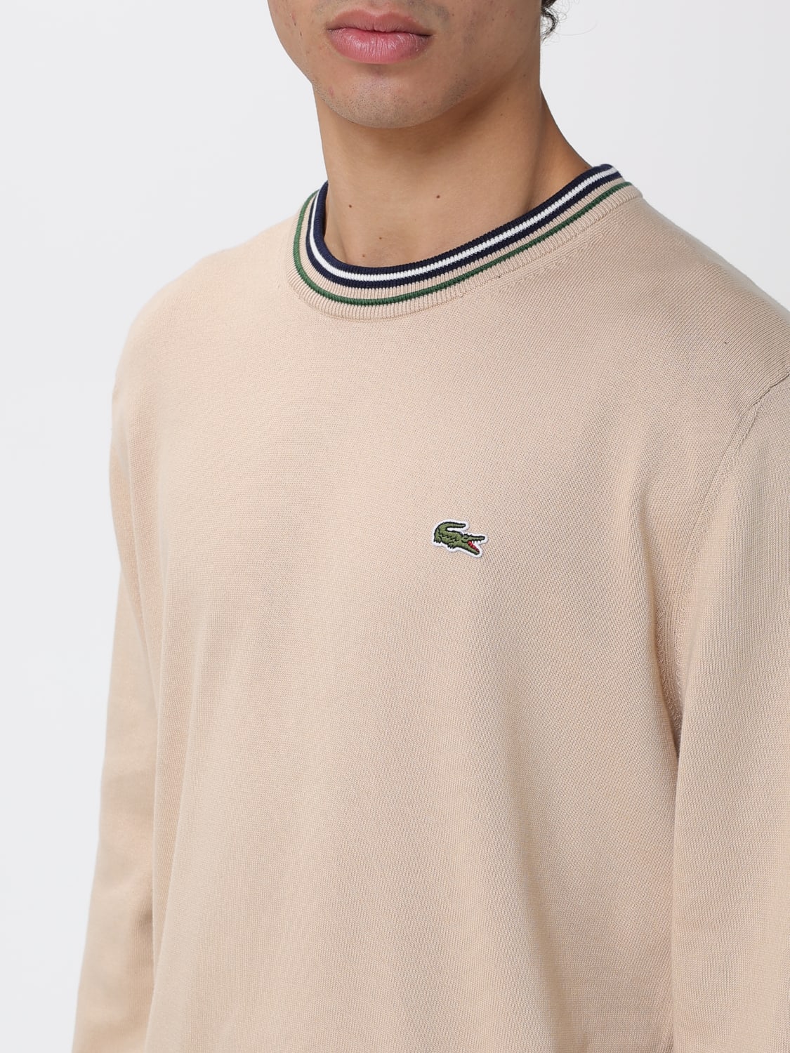 LACOSTE PULLOVER: Pullover herren Lacoste, Beige - Img 3