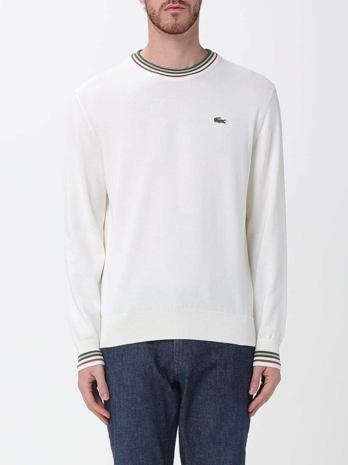 LACOSTE PULL: Pull homme Lacoste, Jaune Crème - Img 1