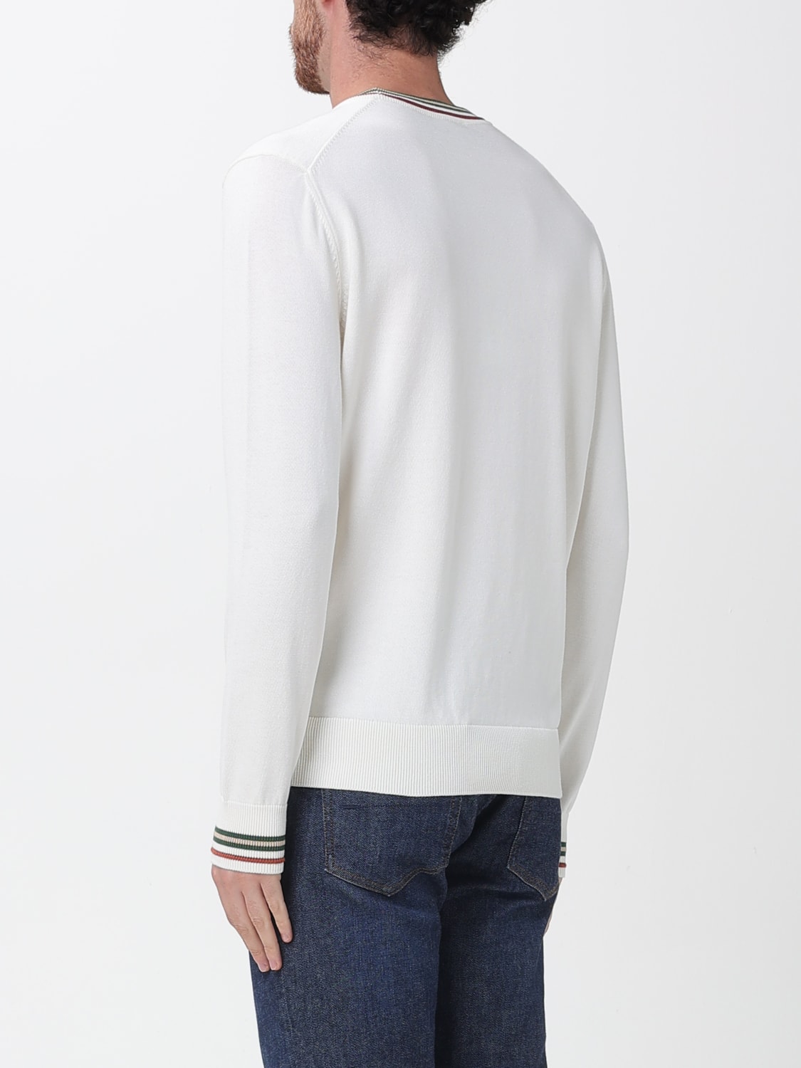 LACOSTE PULL: Pull homme Lacoste, Jaune Crème - Img 2