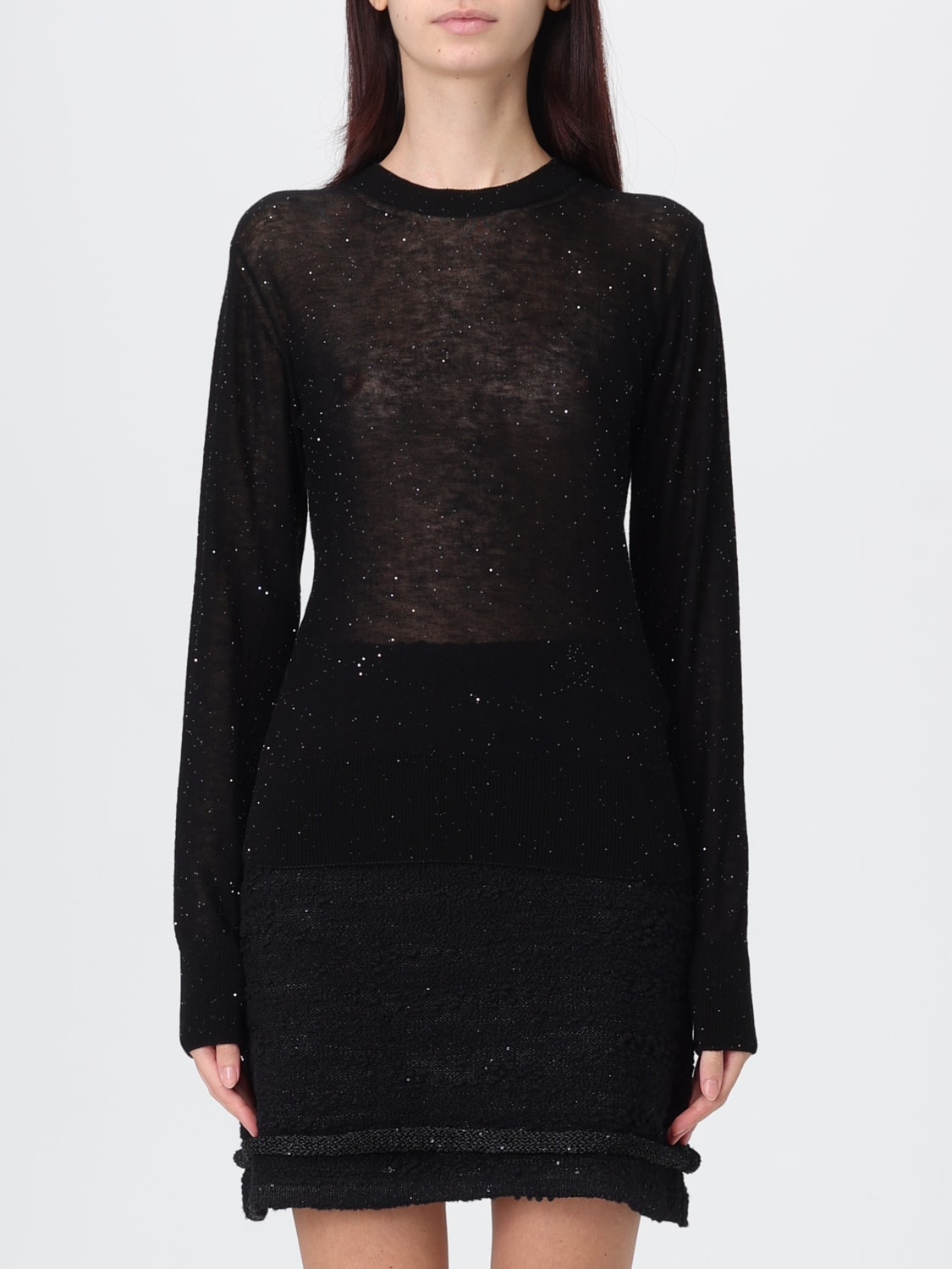 GENNY PULL: Pull femme Genny, Noir - Img 1