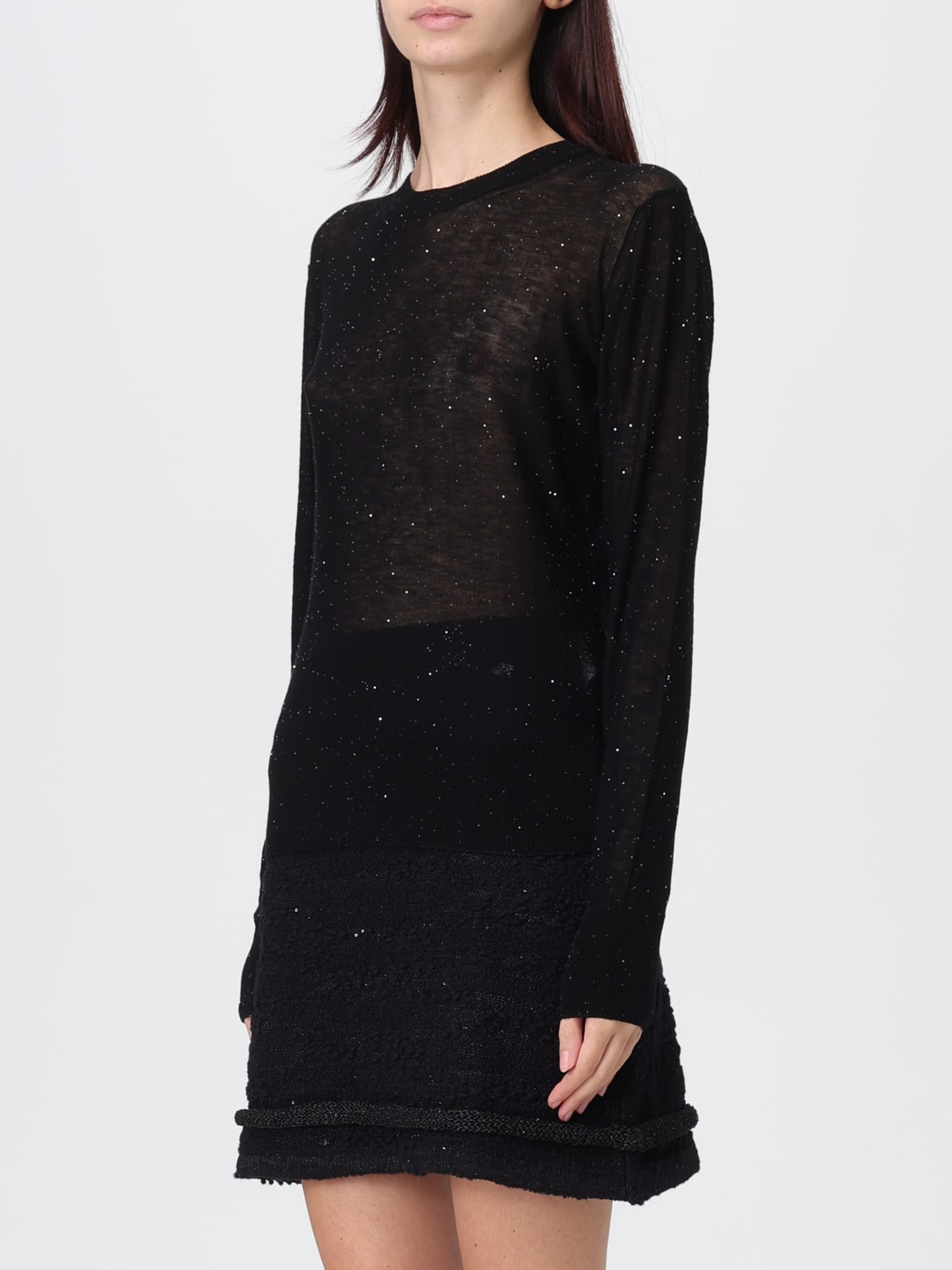 GENNY PULL: Pull femme Genny, Noir - Img 4