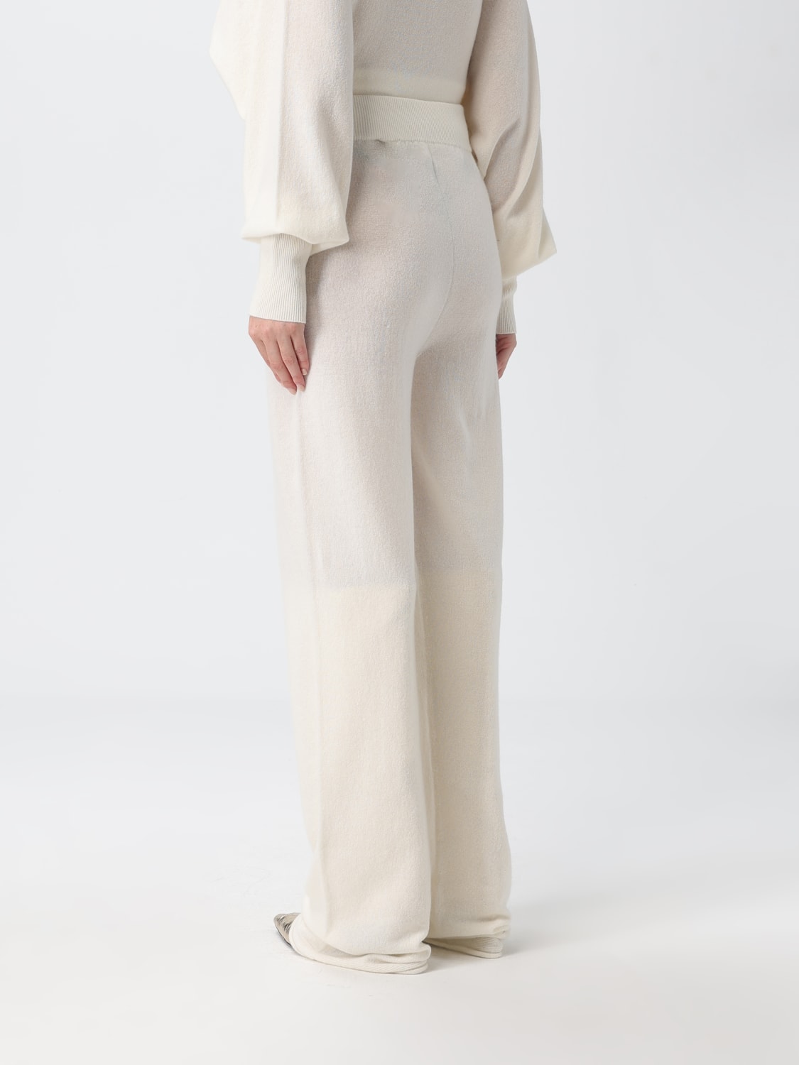 GENNY PANTS: Pants woman Genny, White - Img 2