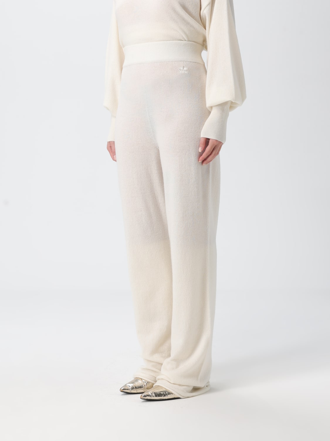 GENNY PANTS: Pants woman Genny, White - Img 3