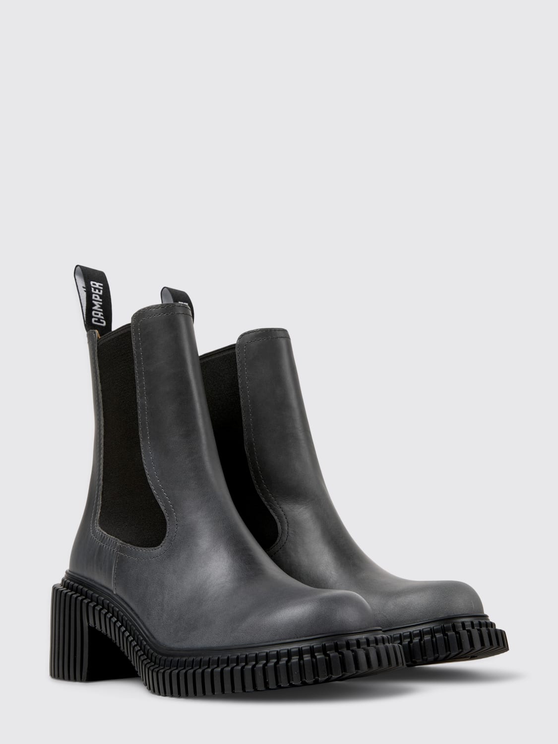 CAMPER BOTTES: Chaussures femme Camper, Gris - Img 2