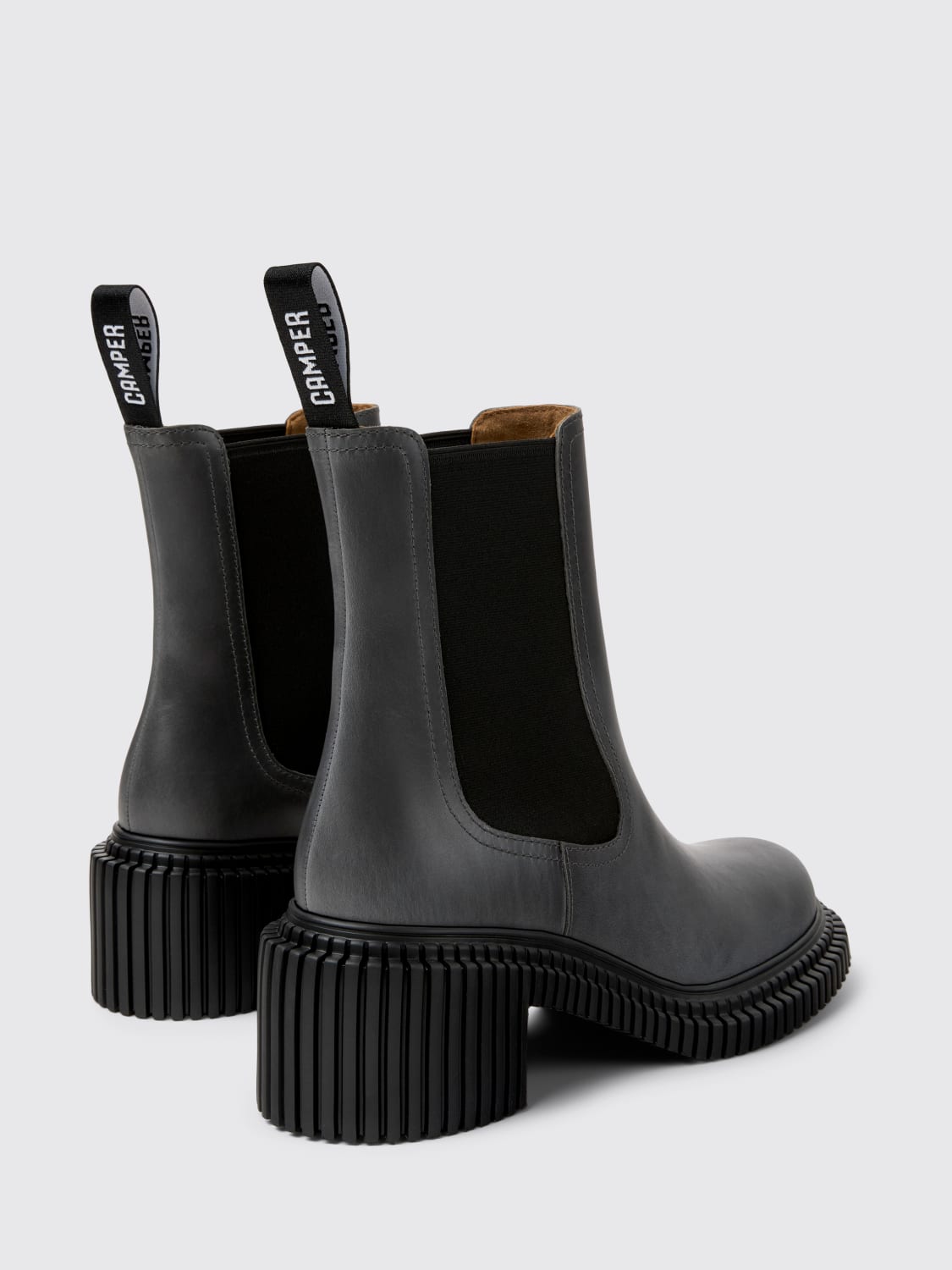 CAMPER BOTTES: Chaussures femme Camper, Gris - Img 3