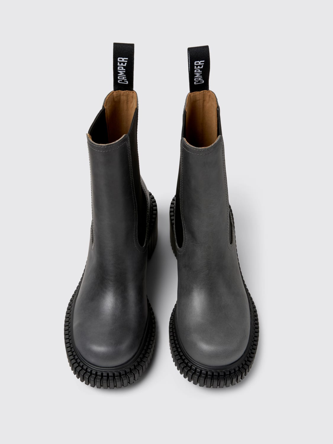 CAMPER BOTTES: Chaussures femme Camper, Gris - Img 4