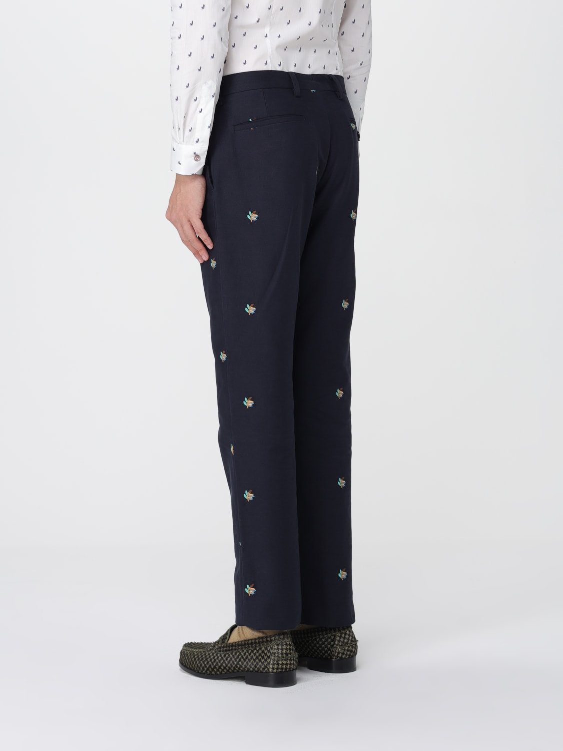 PAUL SMITH PANTALONES: Pantalón hombre Paul Smith, Azul Marino - Img 3