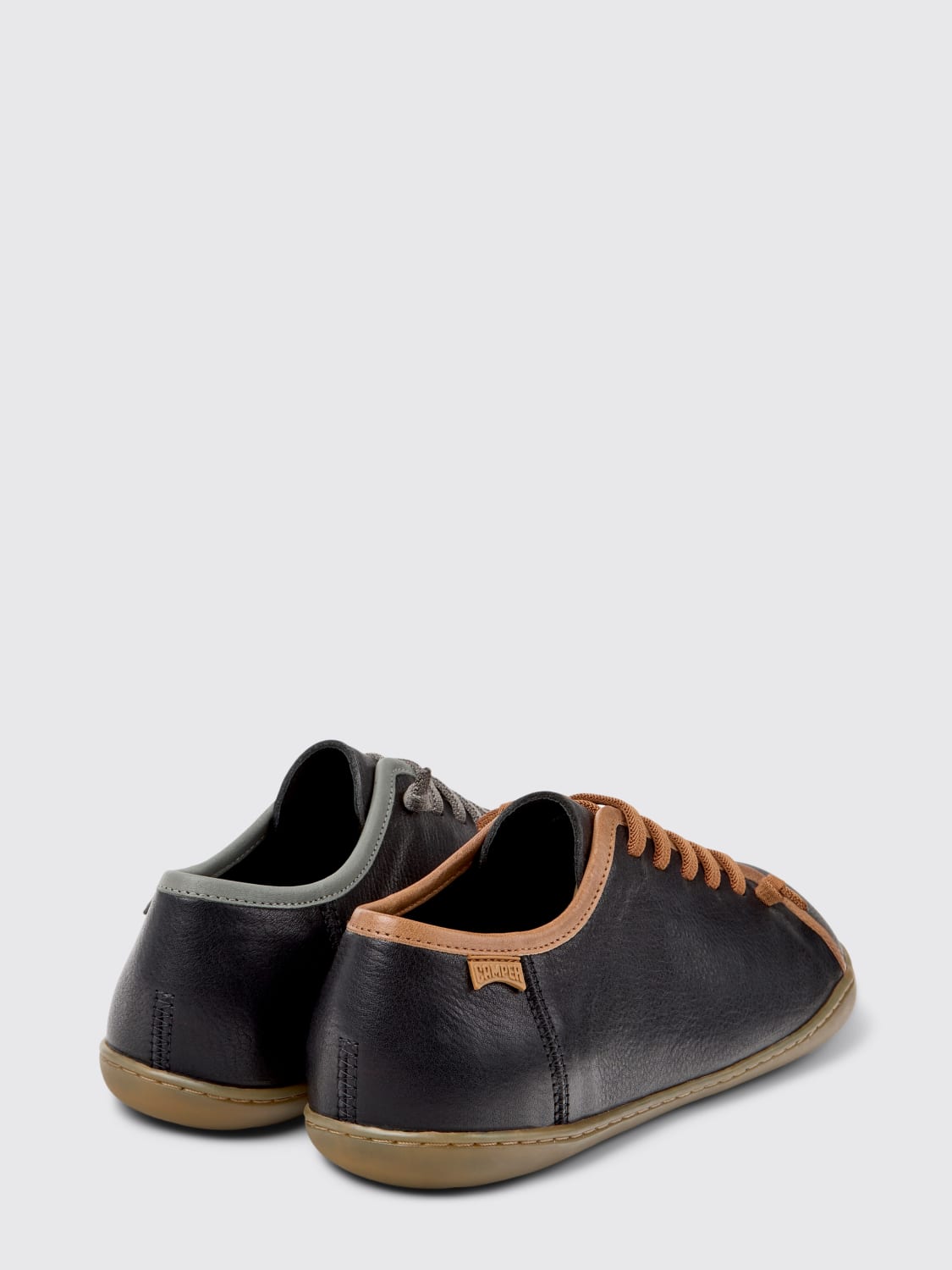 CAMPER SNEAKERS: Sneakers Twins Camper in pelle , Nero - Img 3