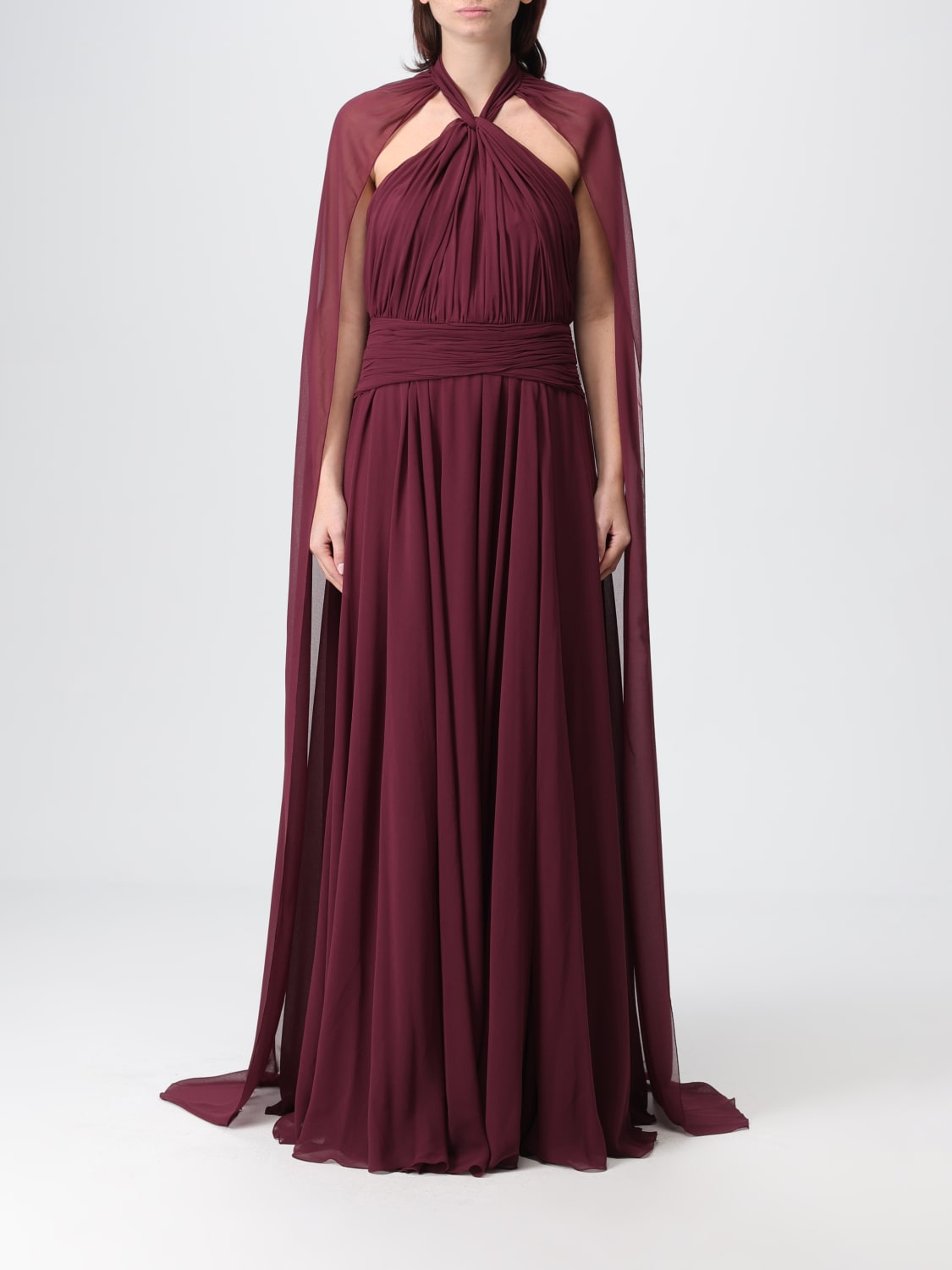 GENNY ROBE: Robes femme Genny, Bordeaux - Img 1