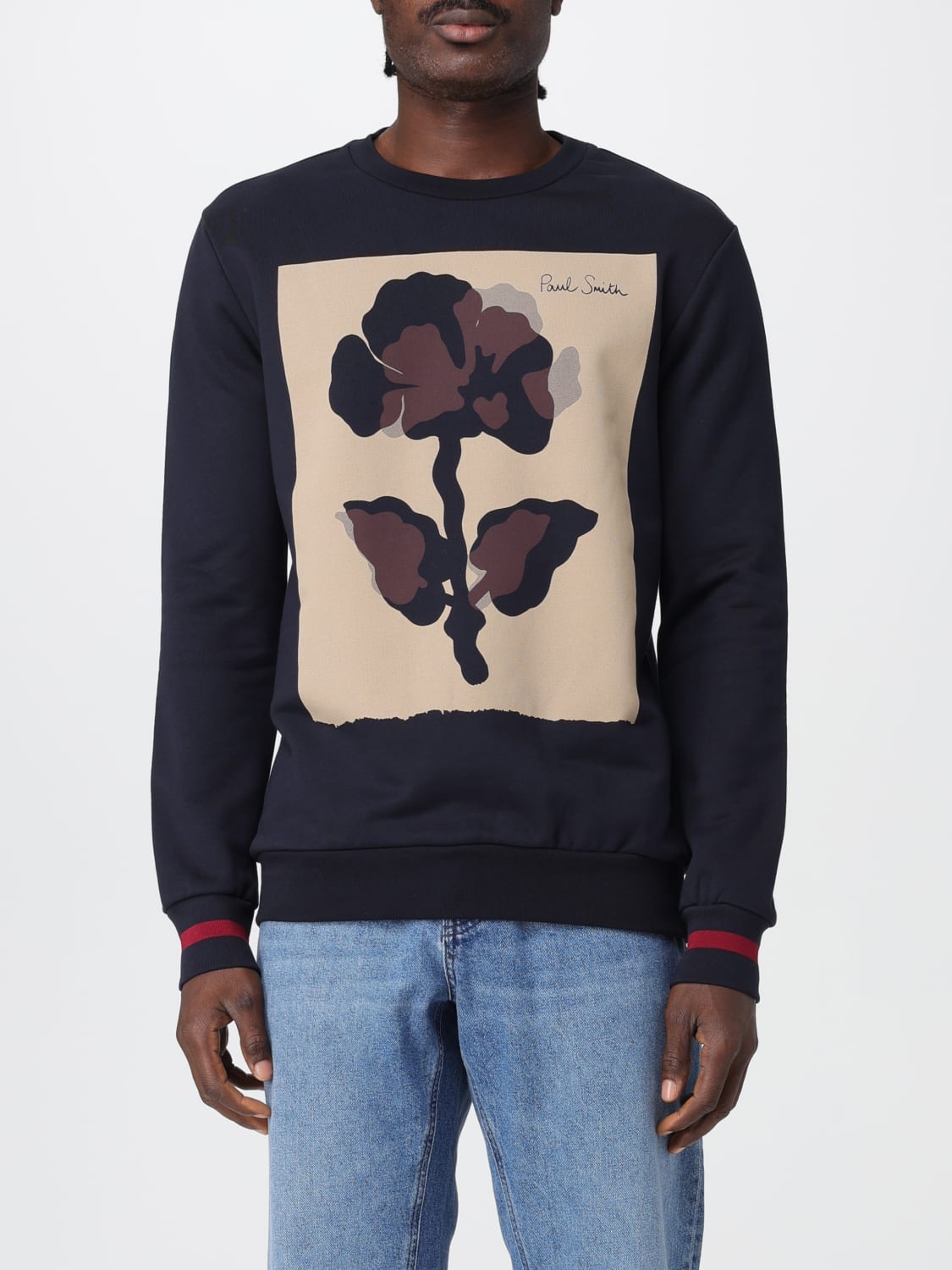 PAUL SMITH SWEATSHIRT: Sweatshirt men Paul Smith, Blue - Img 1