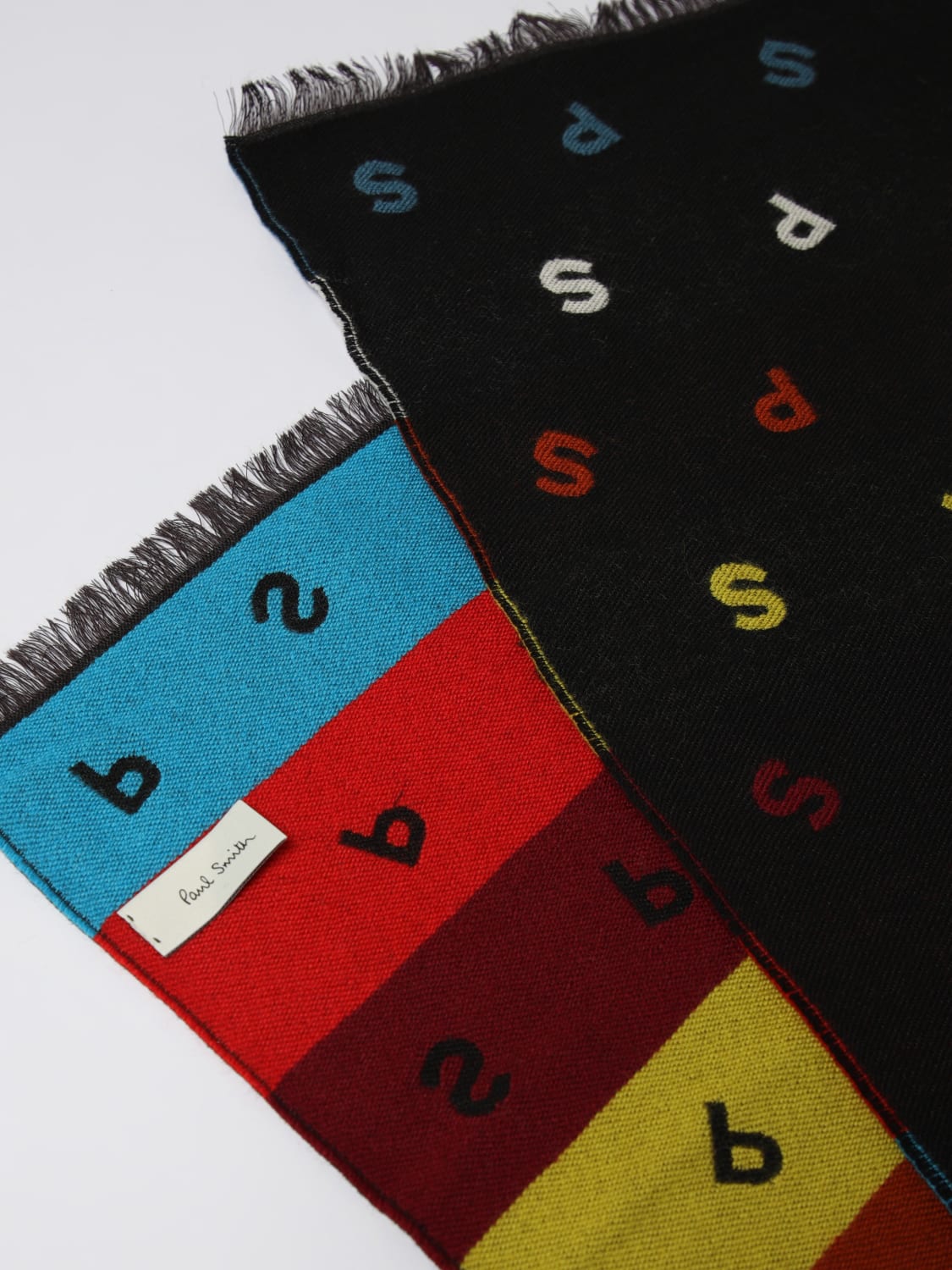 PAUL SMITH SCARF: Scarf men Paul Smith, Black - Img 3