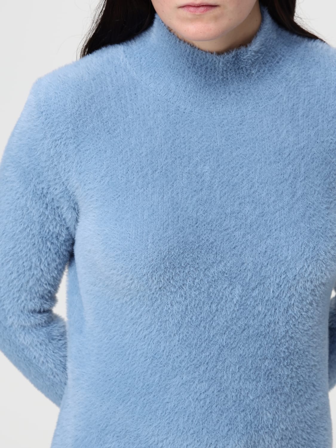 KAOS SWEATER: Sweatshirt woman Kaos, Blue - Img 3