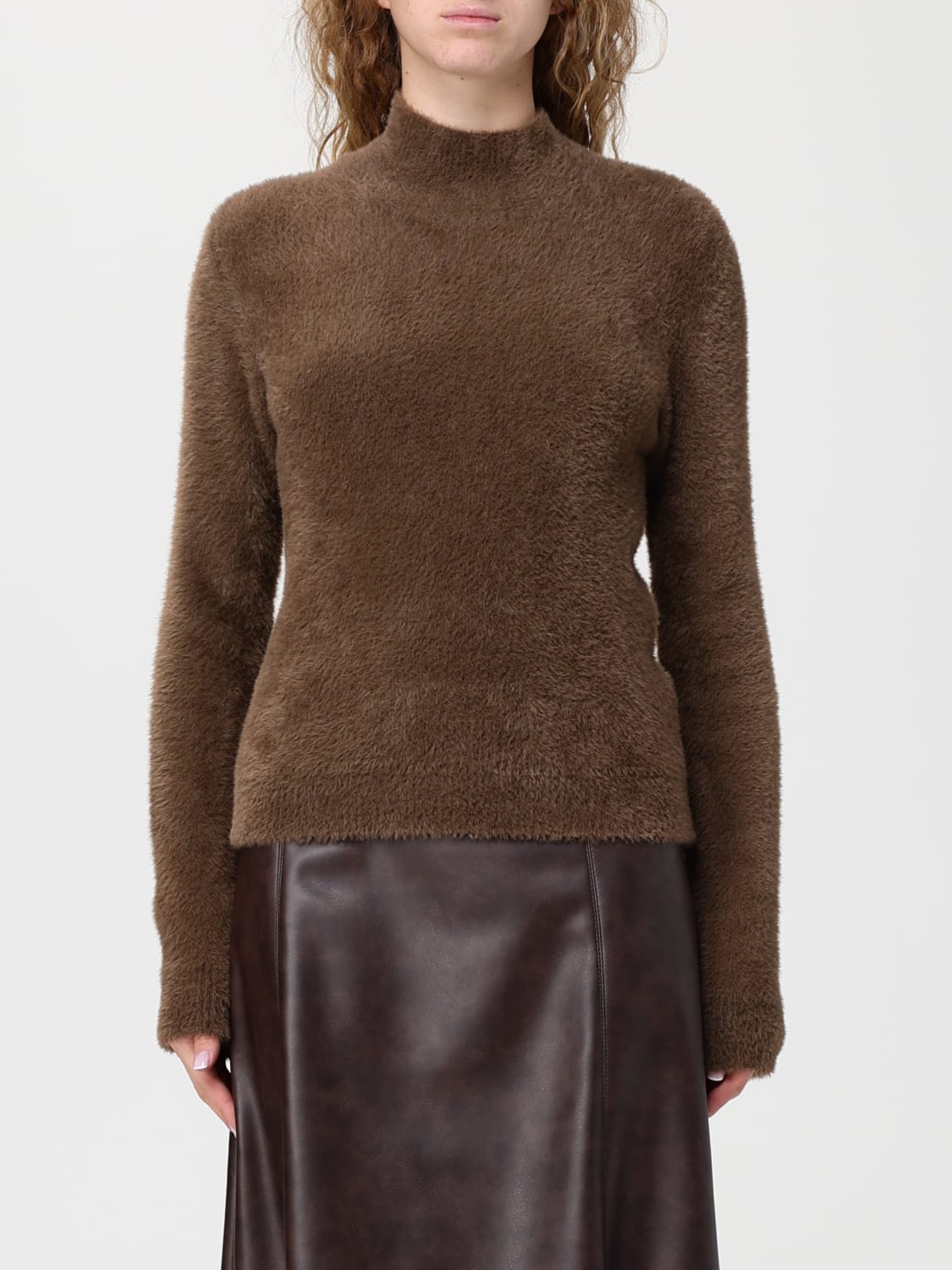 KAOS JUMPER: Sweatshirt woman Kaos, Camel - Img 1