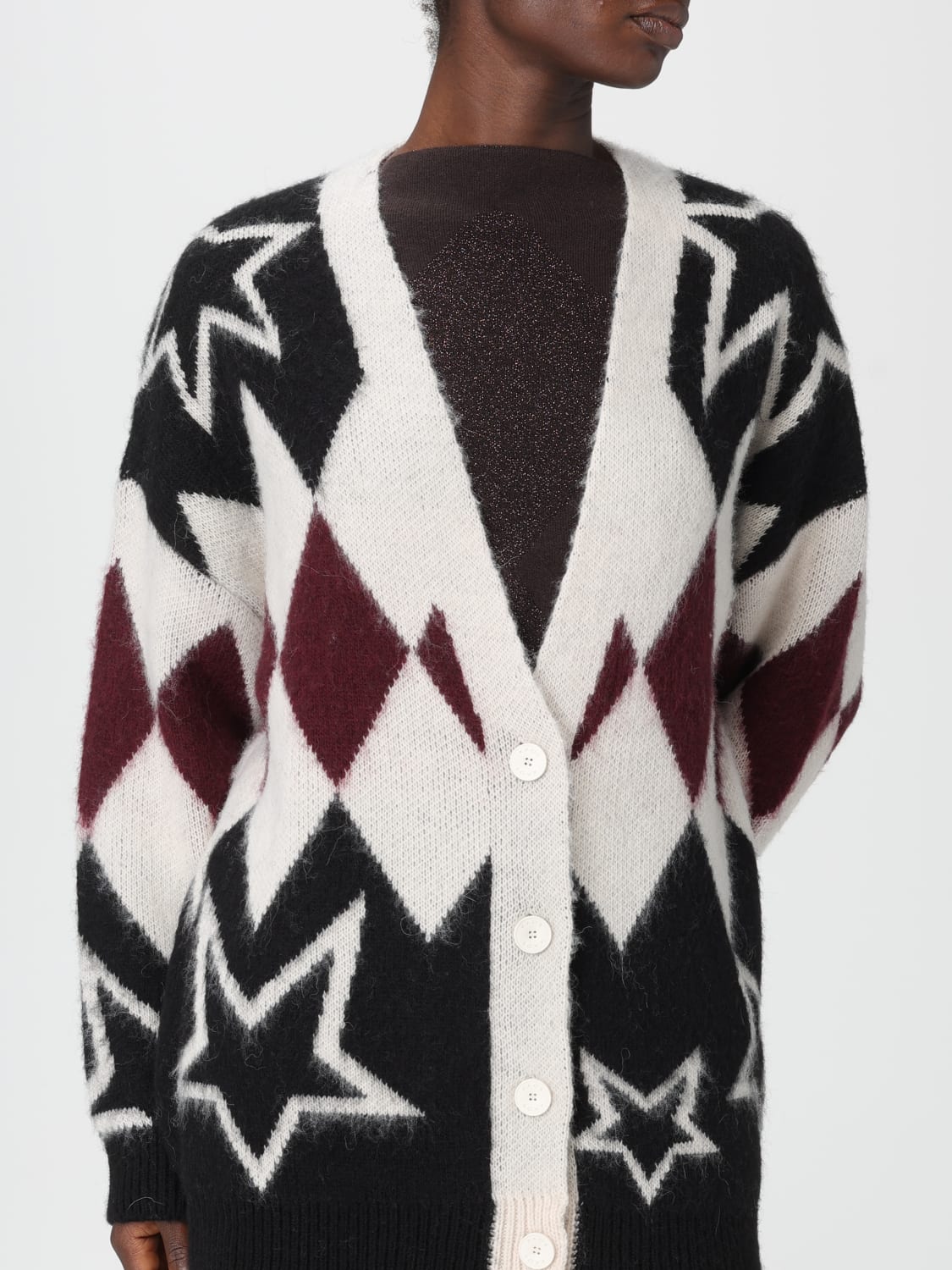 KAOS CÁRDIGAN: Sudadera mujer Kaos, Negro - Img 4