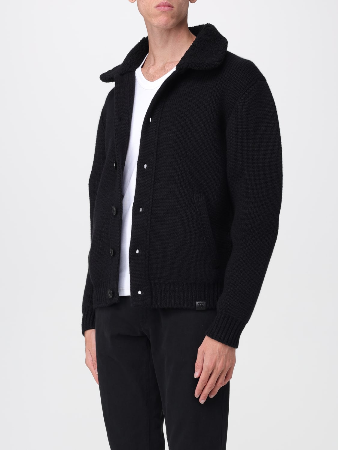 TOM FORD SWEATER: Jacket men Tom Ford, Black - Img 4
