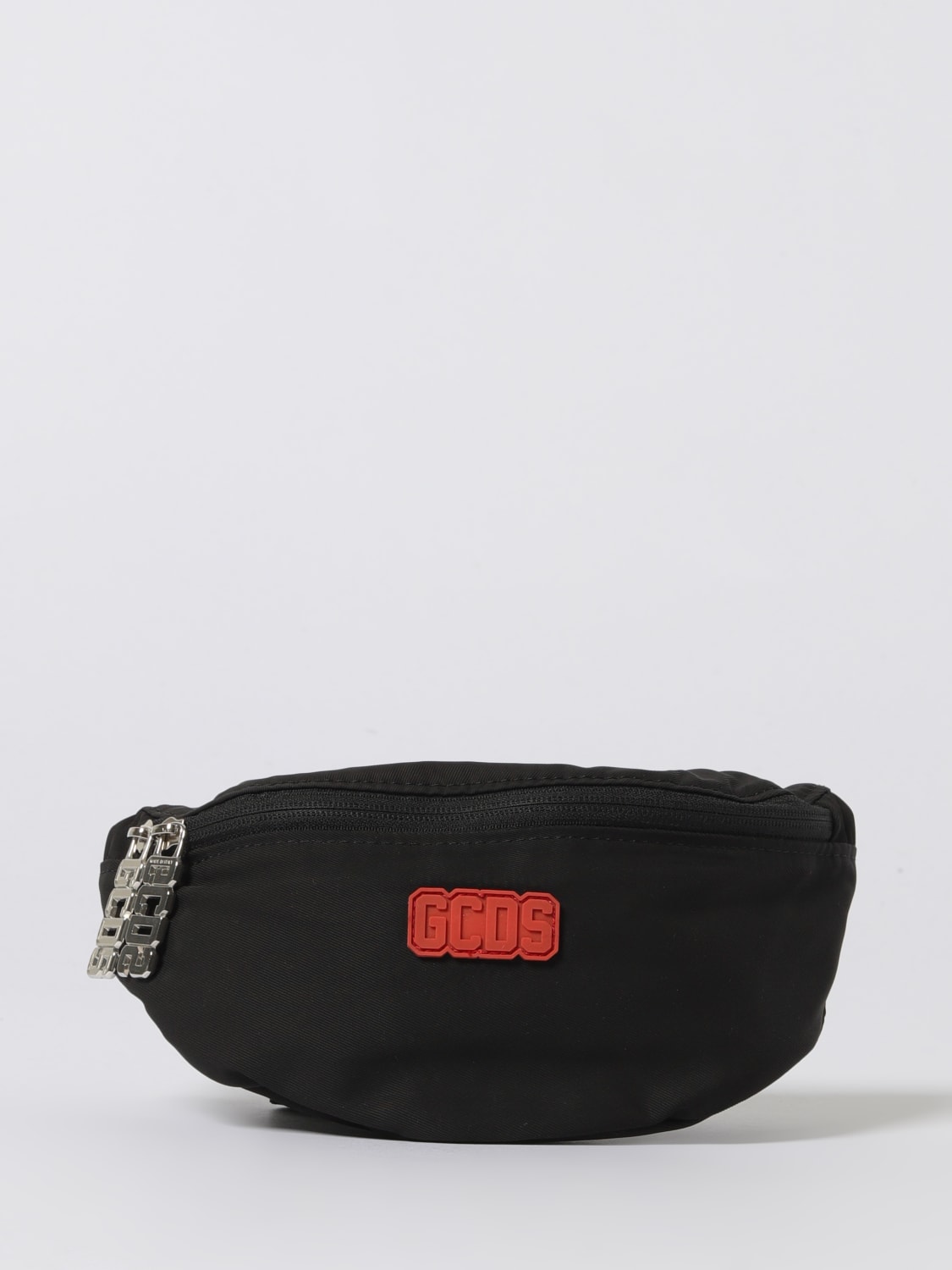 GCDS MARSUPIO: Marsupio GCDS in canvas , Nero - Img 1