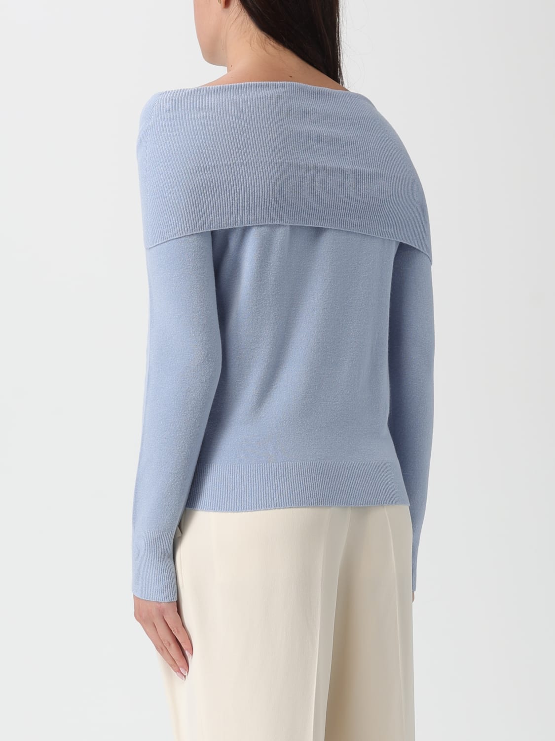 KAOS SWEATER: Sweatshirt woman Kaos, Blue - Img 2