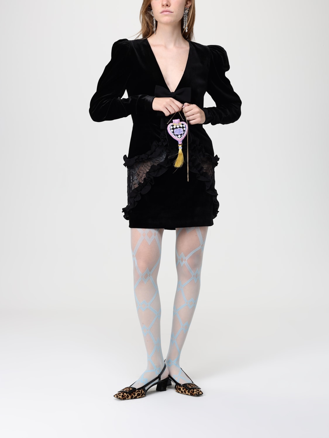 GCDS MINI SAC: Portefeuille femme GCDS, Multicolore - Img 2