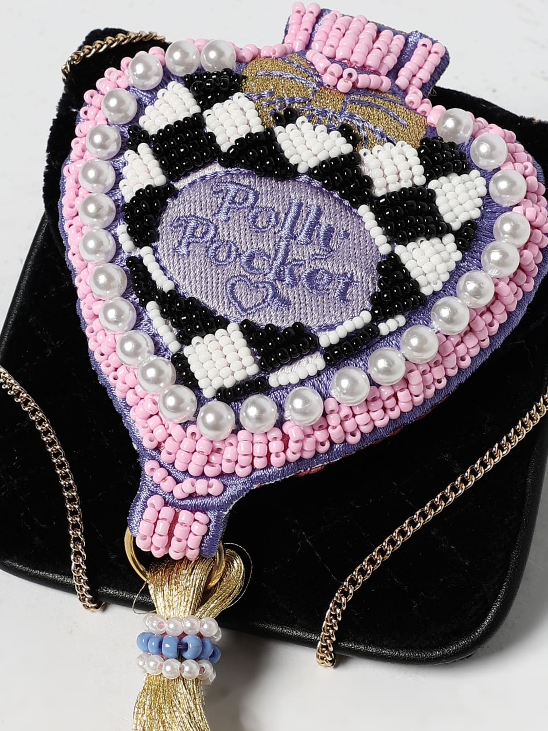 GCDS MINI SAC: Portefeuille femme GCDS, Multicolore - Img 4