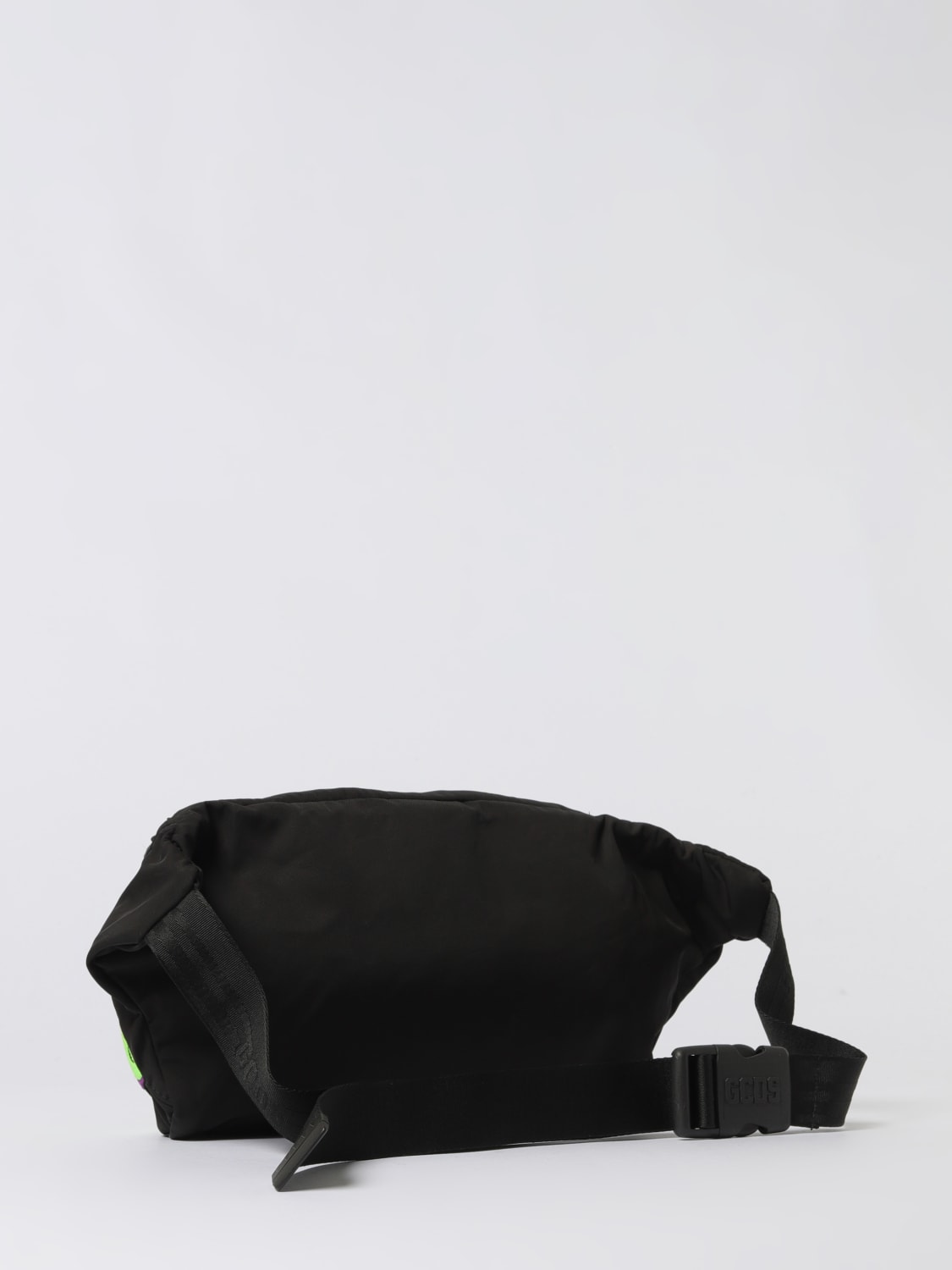 GCDS MARSUPIO: Marsupio GCDS in nylon con logo , Nero - Img 2