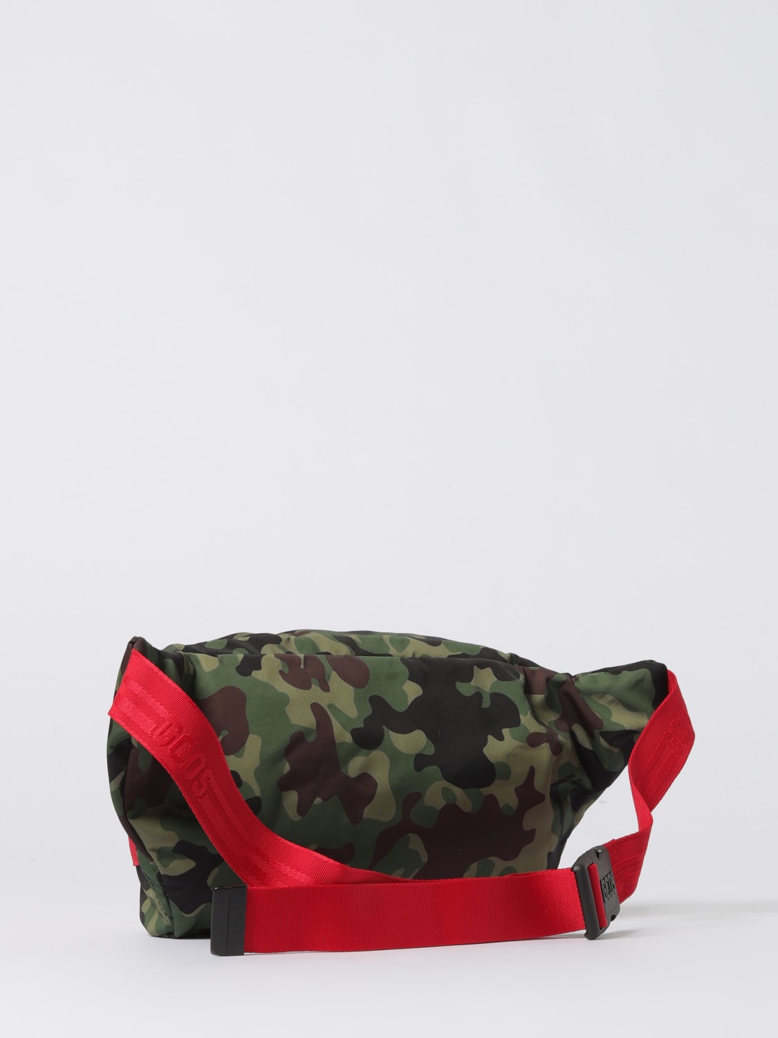 GCDS MARSUPIO: Marsupio GCDS in nylon con logo , Militare - Img 2