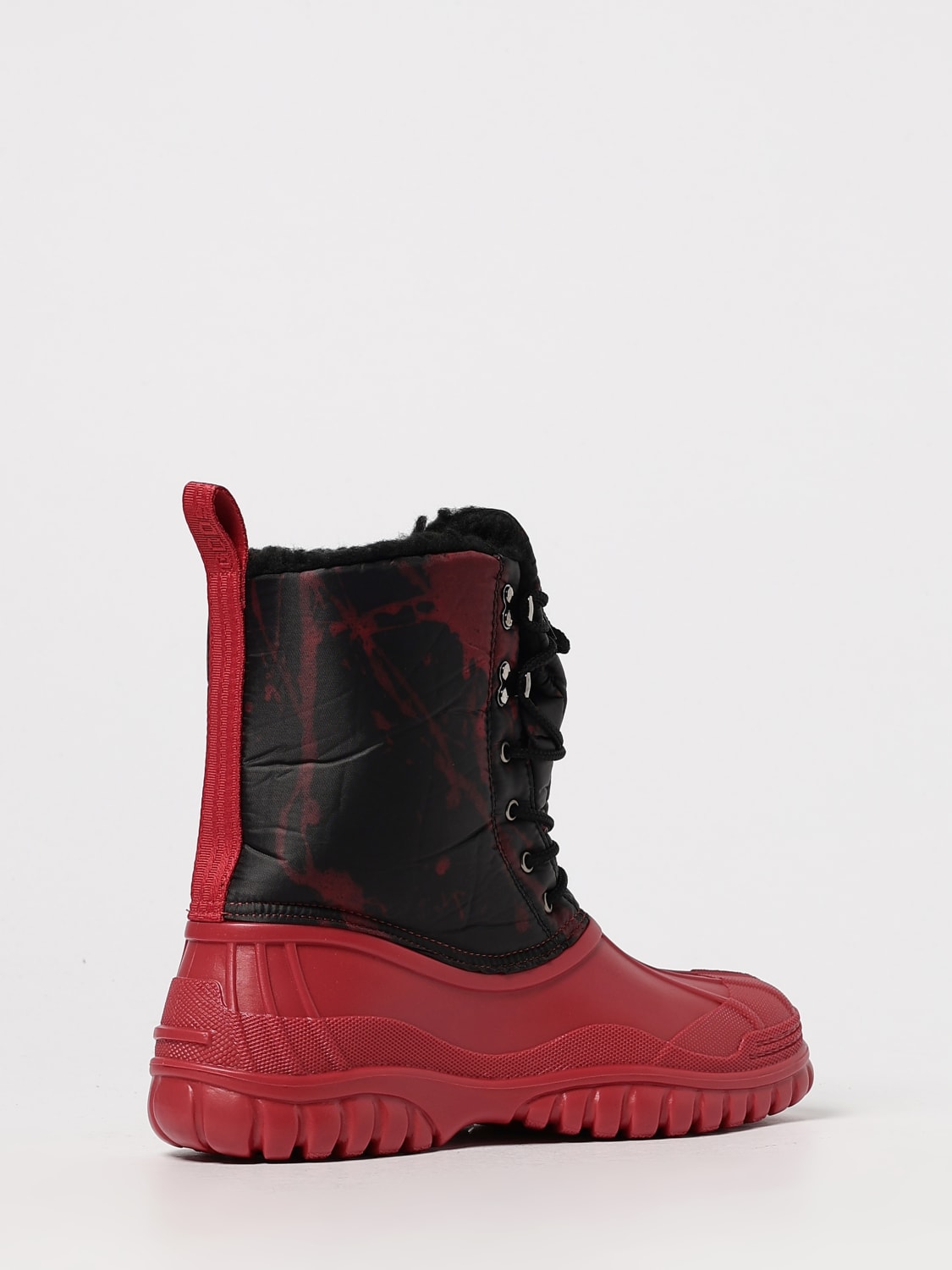 GCDS BOTAS: Botas hombre GCDS, Rojo - Img 3
