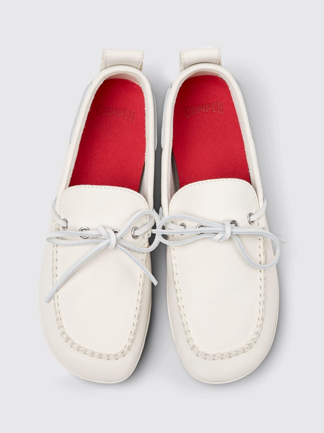 CAMPER MANOLETINAS: Zapatos mujer Camper, Blanco - Img 4