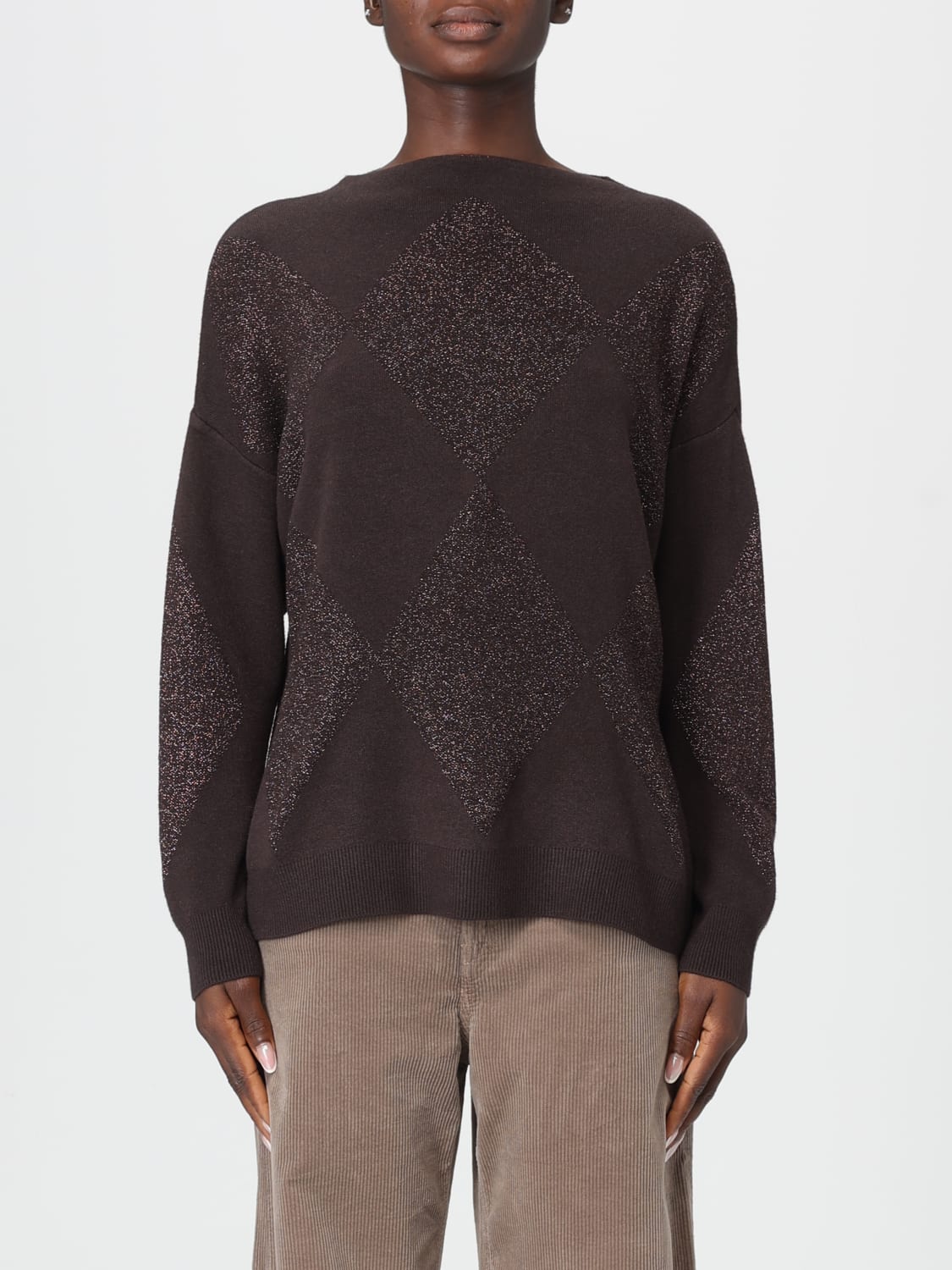 KAOS SWEATER: Sweatshirt woman Kaos, Dark - Img 1